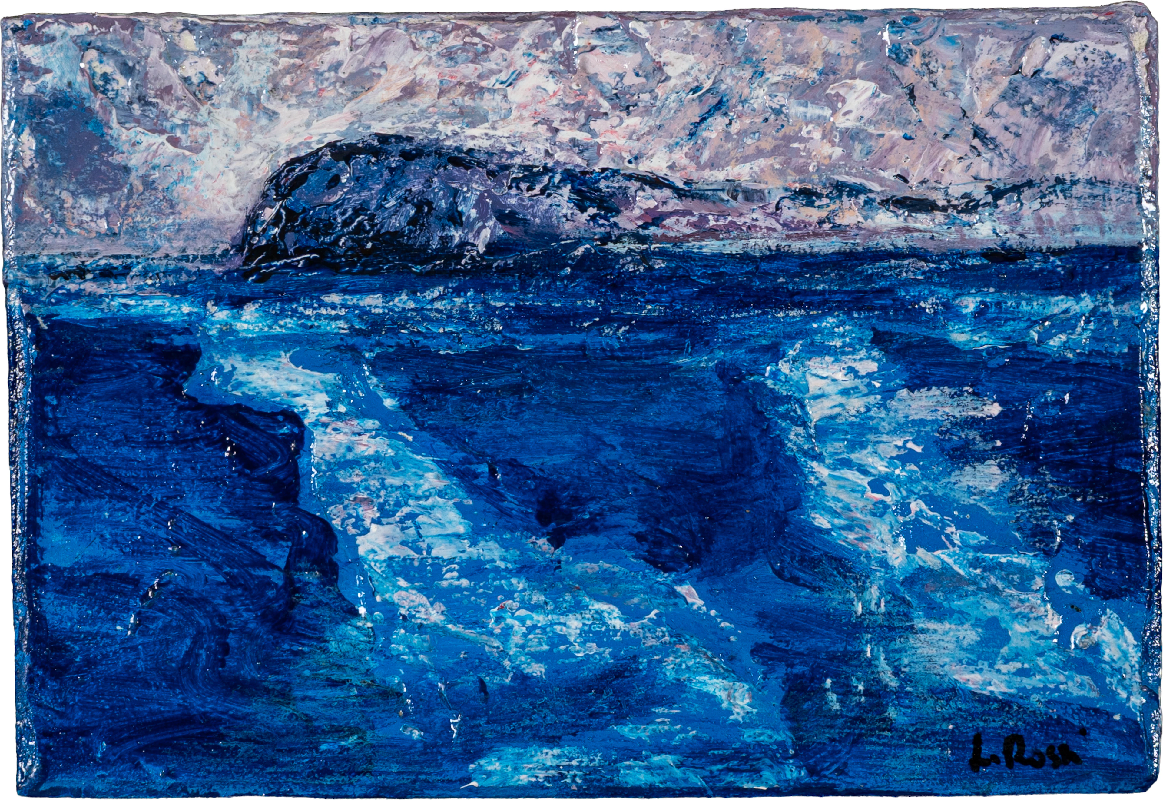 LUCIANO ROSSI Il suono, 'melodia dell'acqua' riflusso granitico...