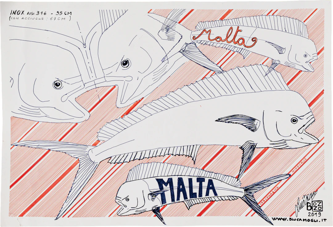 LUCA BOZZO (1970) Senza titolo 2019 Tecnica mista su carta lucida