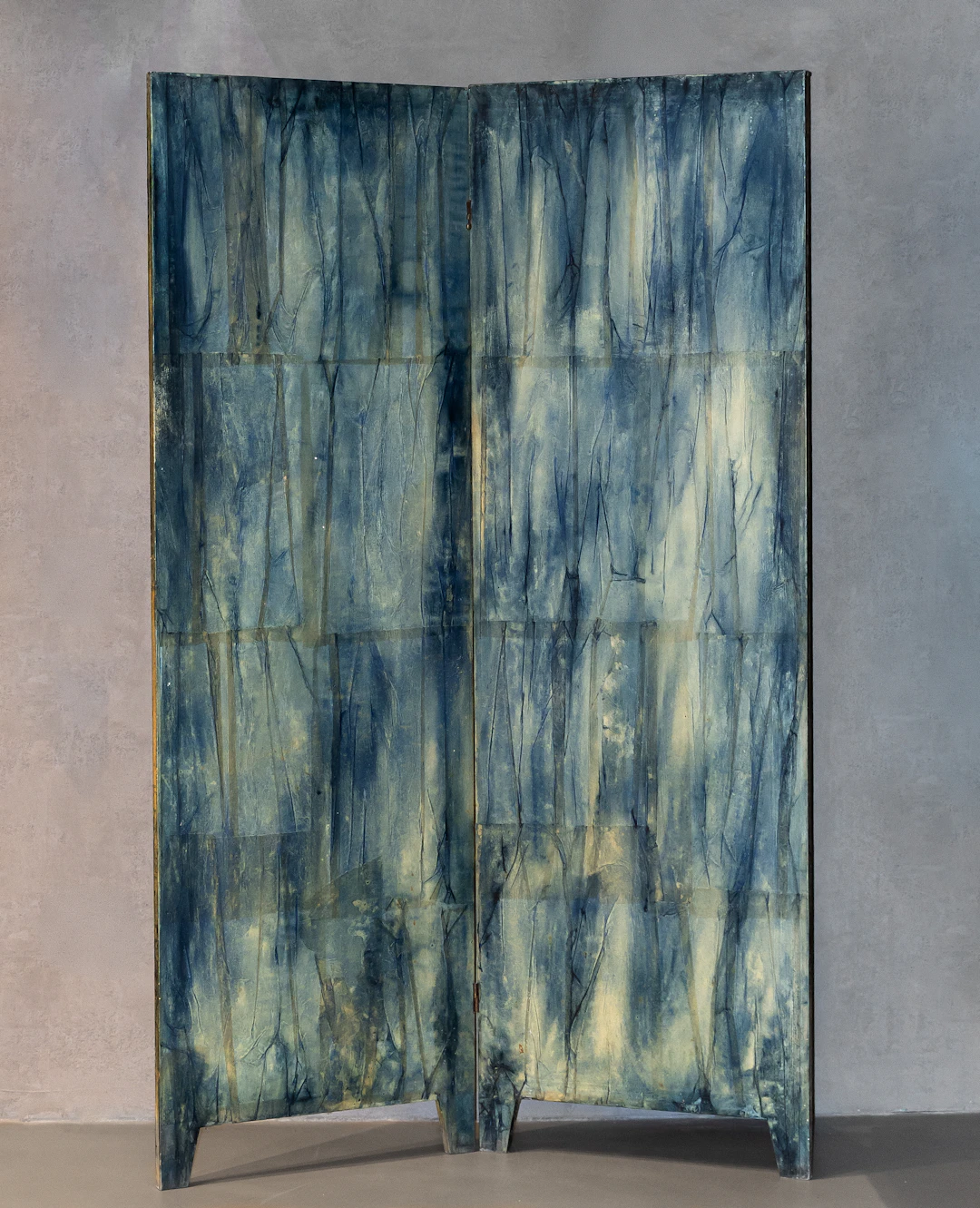 RAIMONDO GALEANO (1948) Senza titolo Paravento in legno, pittura e