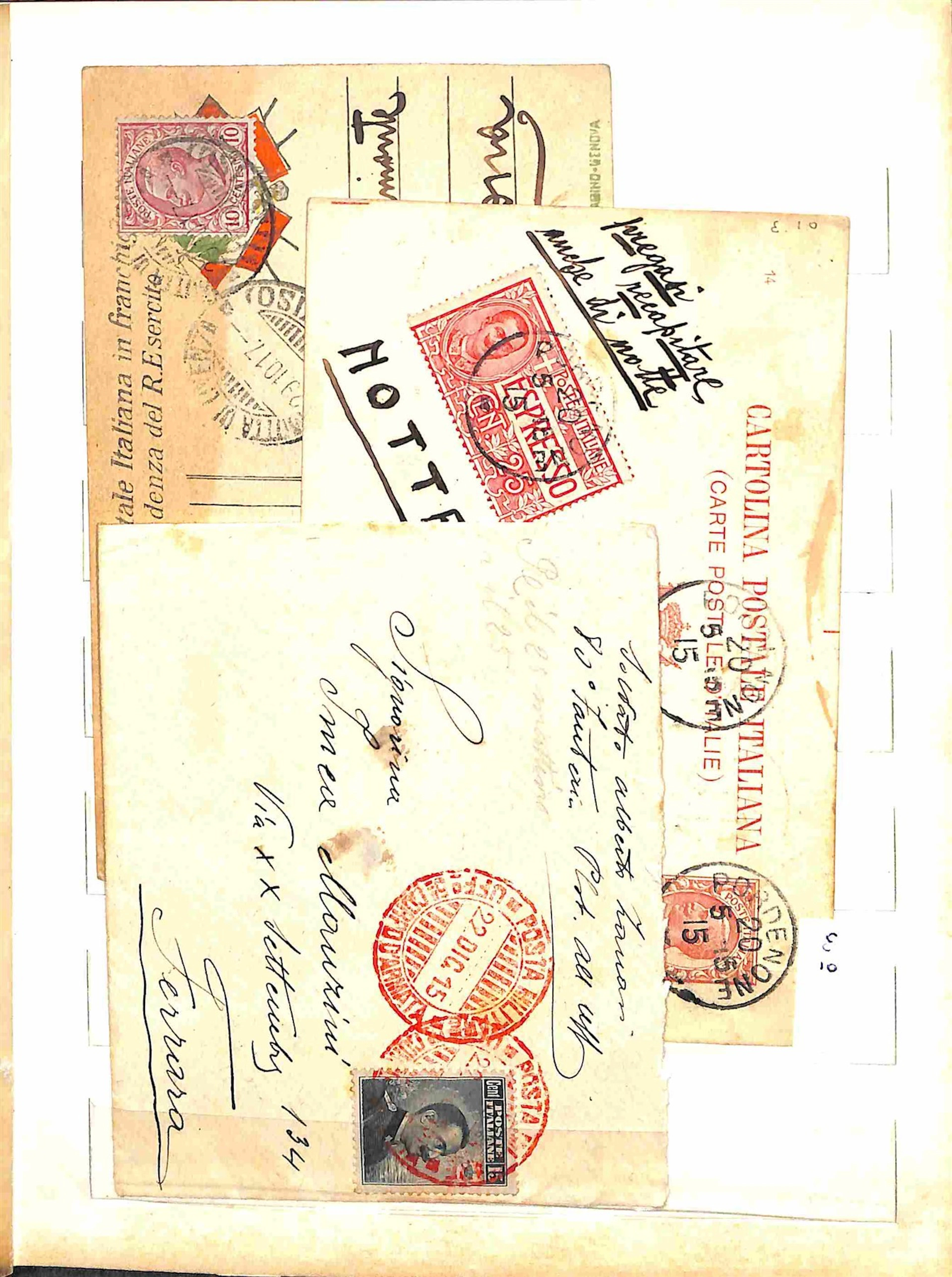 Lotti e Collezioni - Area Italiana - AREA ITALIANA - 1900/1950 circa