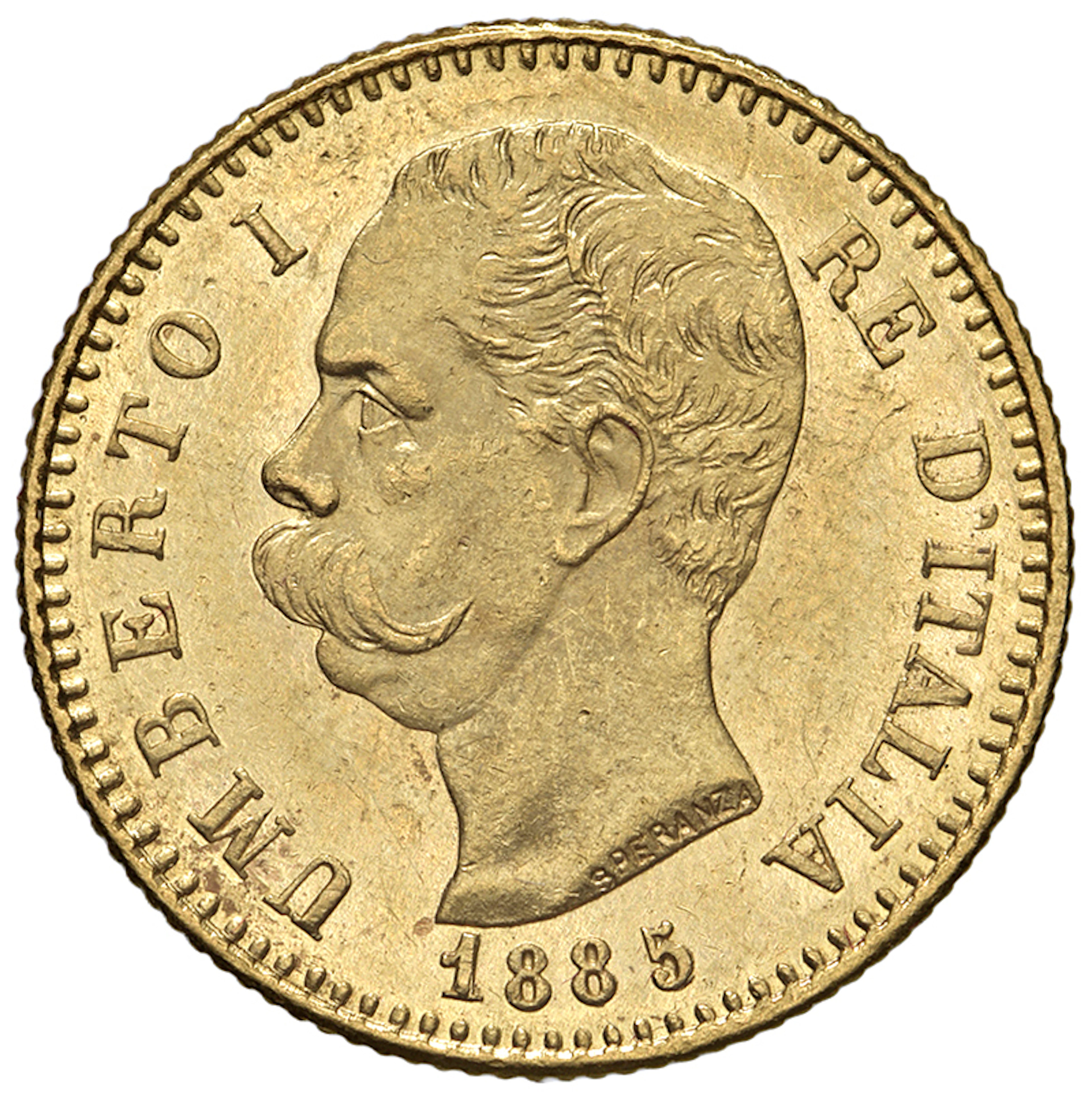 SAVOIA - Regno d'Italia - Umberto I, 1878 - 1900 20 Lire Stemma -