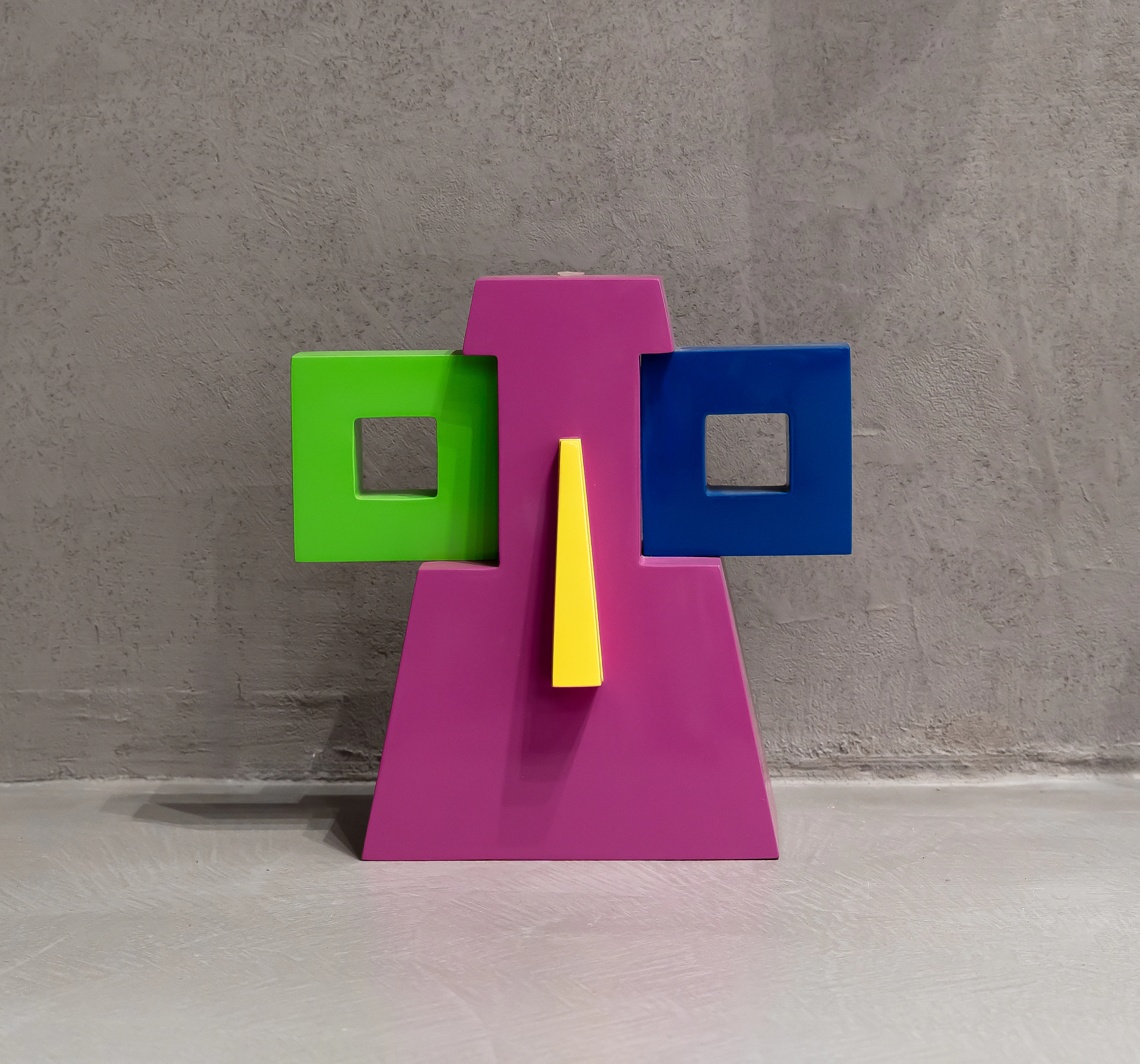 MAURIZIO BALDUCCI (1959) Senza titolo 2014 Scultura in legno dipinto
