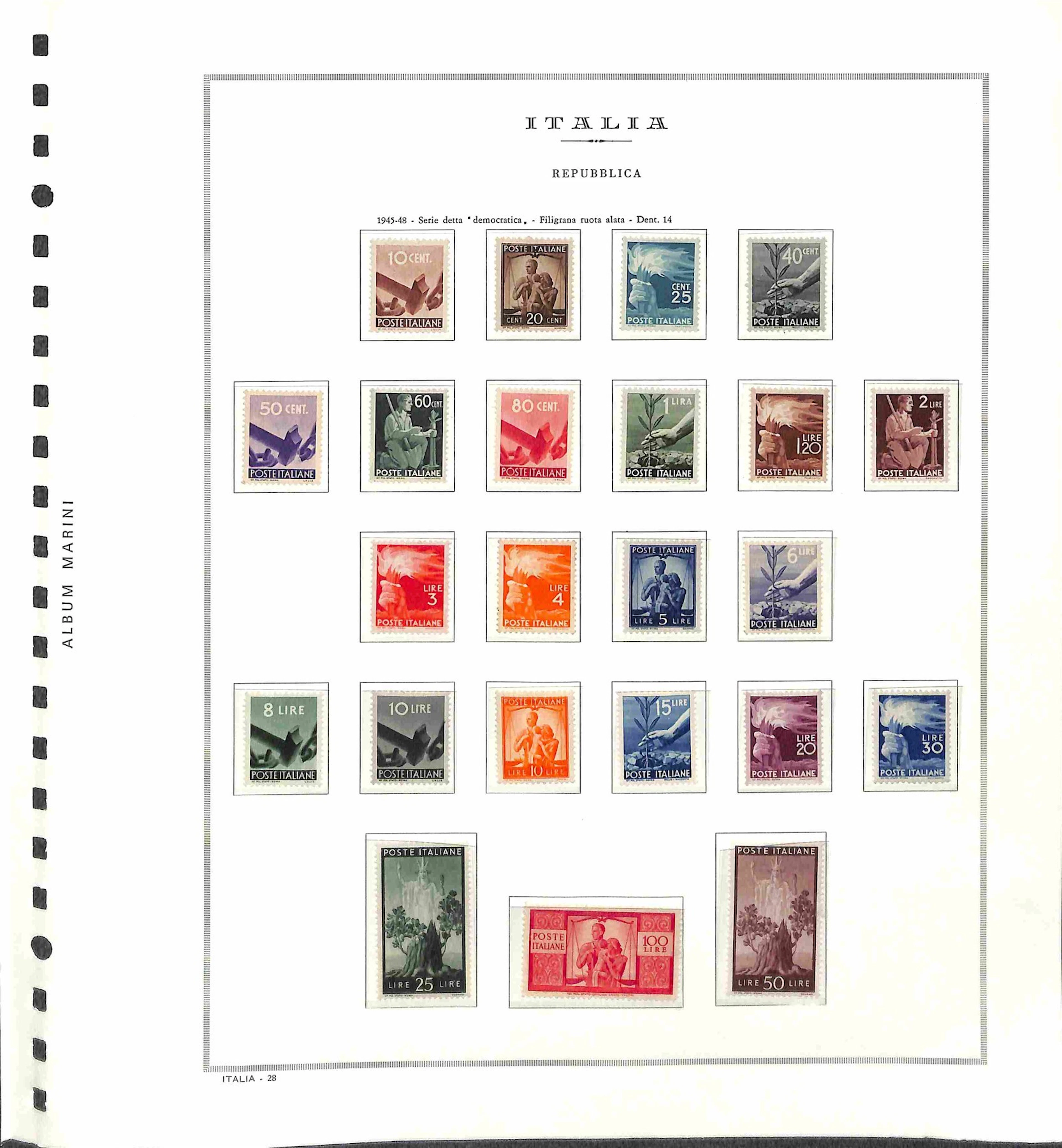Lotti e Collezioni - Area Italiana - REPUBBLICA - 1945/1976 Bella