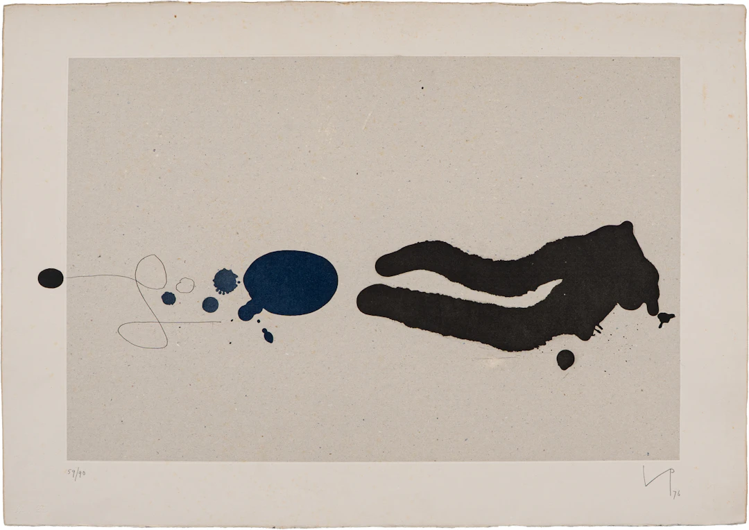 VICTOR PASMORE (1908 - 1998) Punto di contatto 1 1976 acquaforte e
