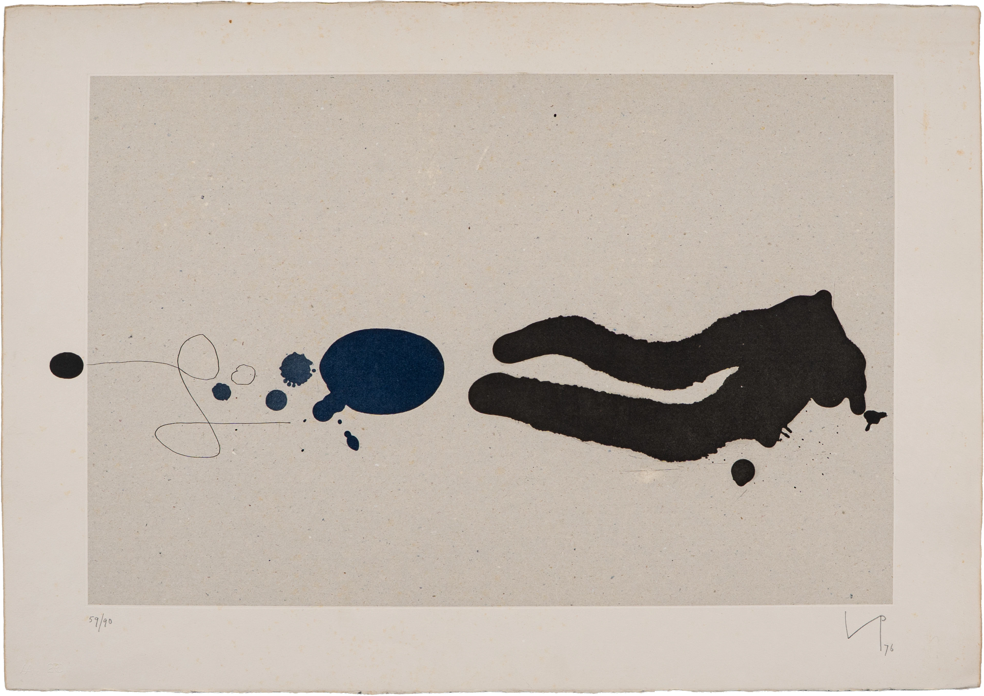 VICTOR PASMORE (1908 - 1998) Punto di contatto 1 1976 acquaforte e