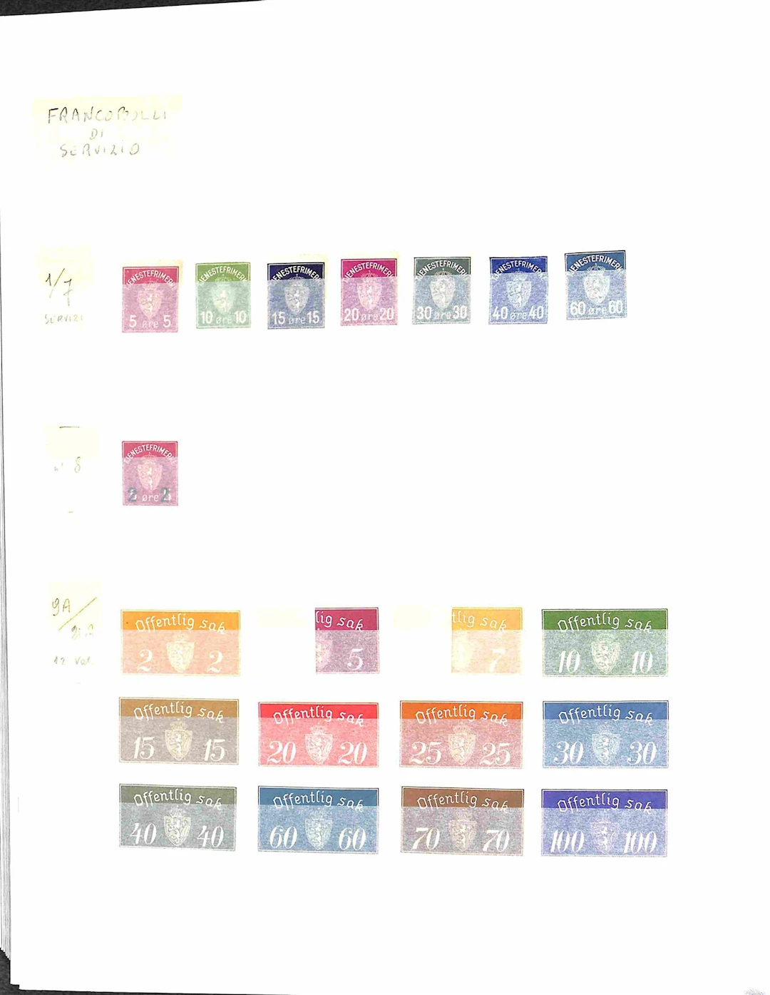Lotti e Collezioni - Europa e Oltremare - NORVEGIA - 1910/2002 Collezione
