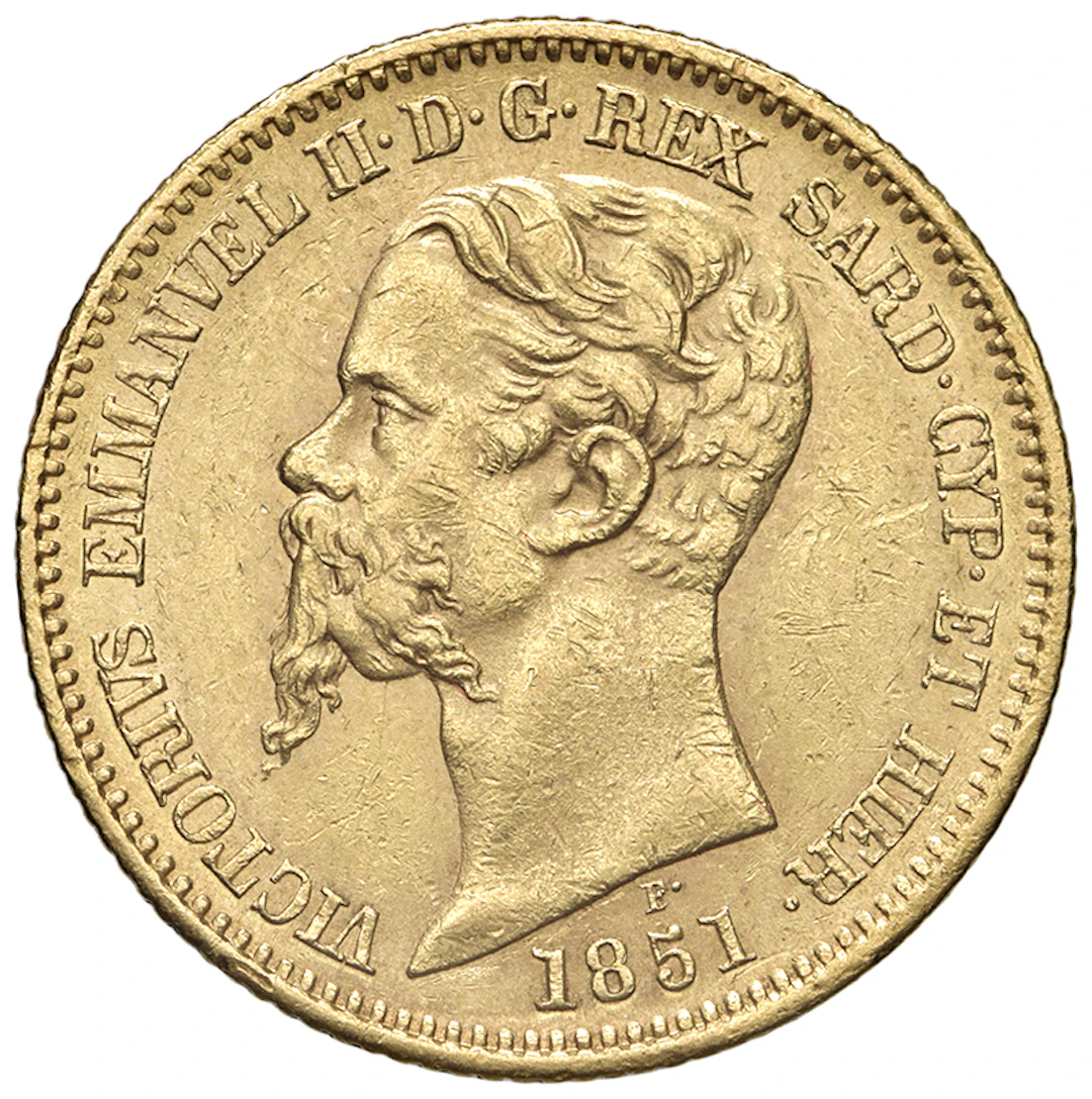 SAVOIA - Regno di Sardegna - Vittorio Emanuele II, 1849 - 1861 Re