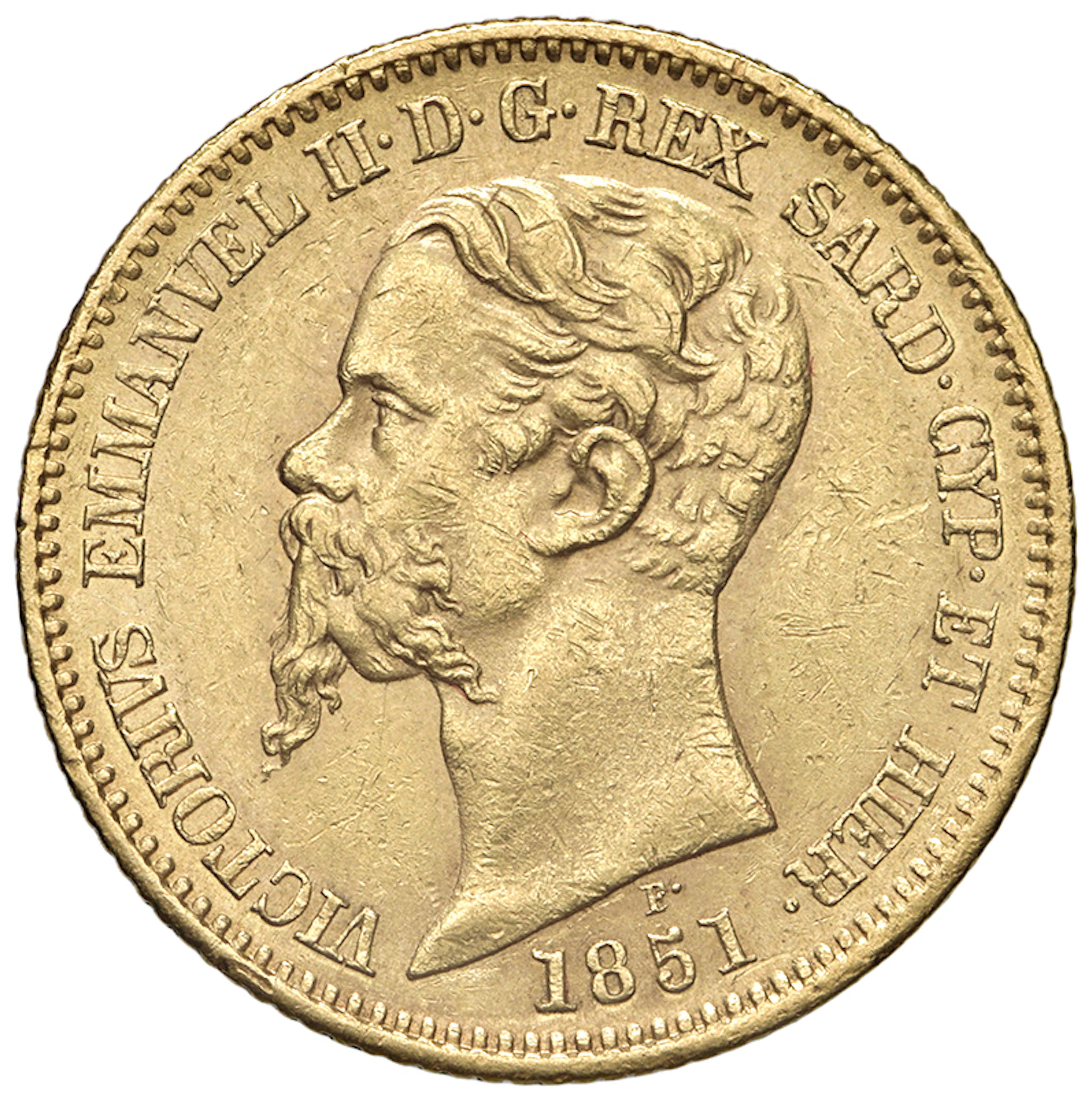SAVOIA - Regno di Sardegna - Vittorio Emanuele II, 1849 - 1861 Re