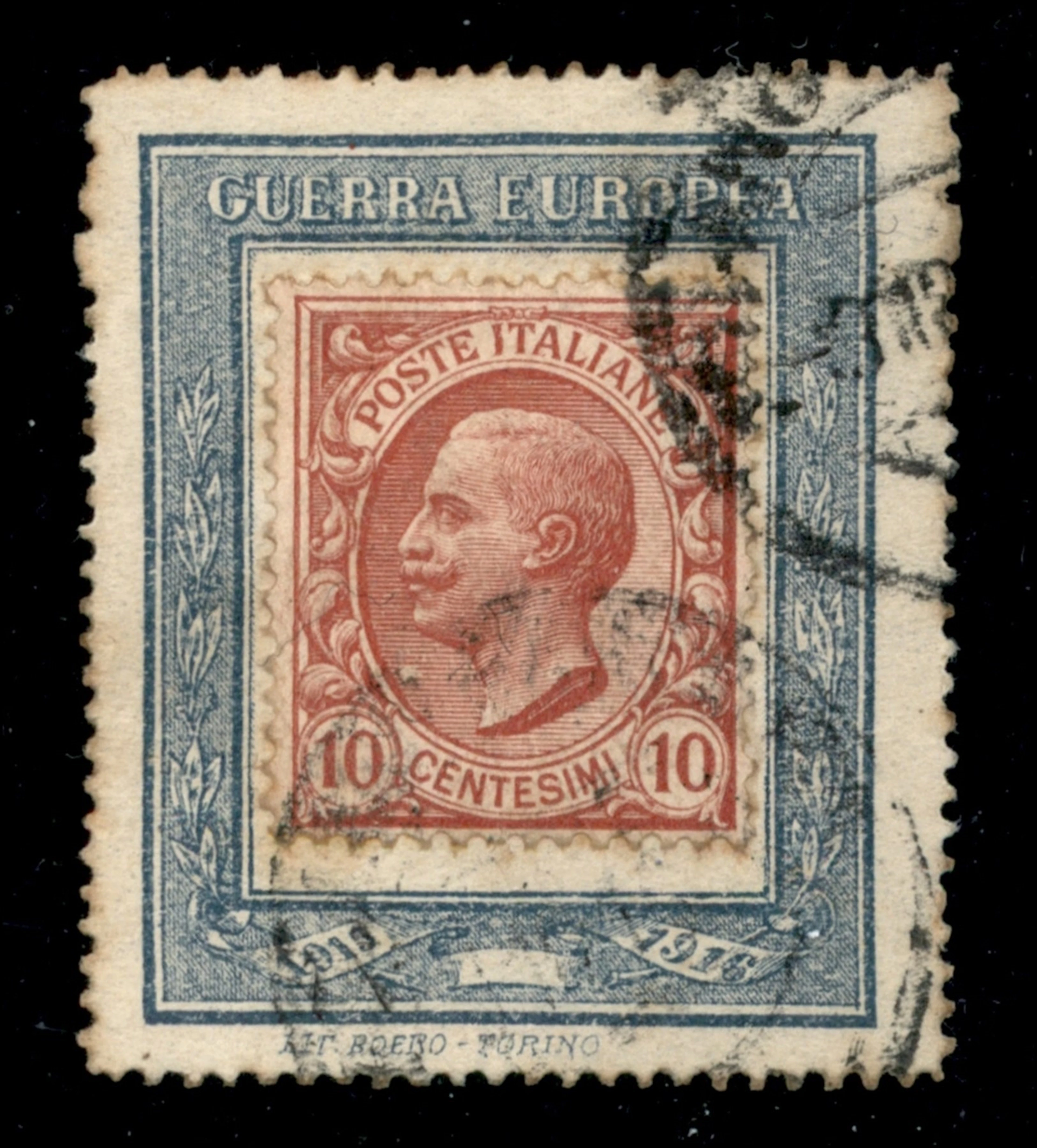 Regno - Vittorio Emanuele III - 1906 10 cent Leoni (82) su supporto