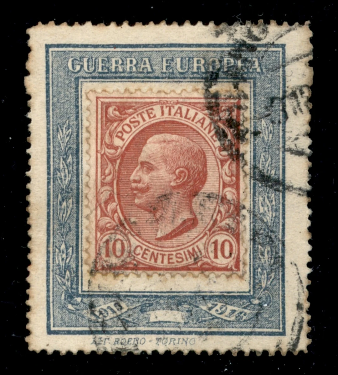 Regno - Vittorio Emanuele III - 1906 10 cent Leoni (82) su supporto
