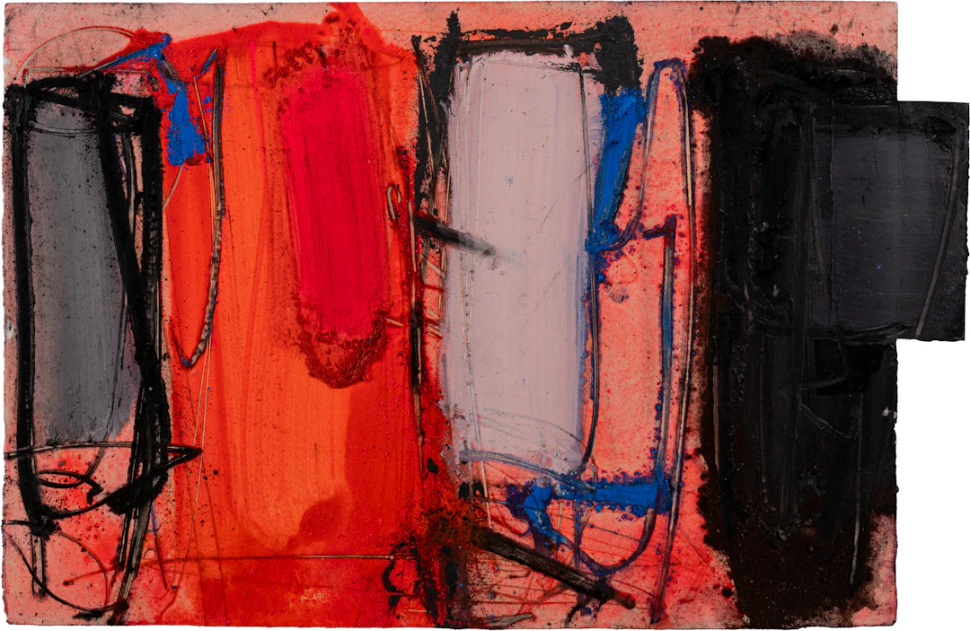 ENZO ESPOSITO (1946) Senza titolo Tecnica mista su carta 49,5 x 76