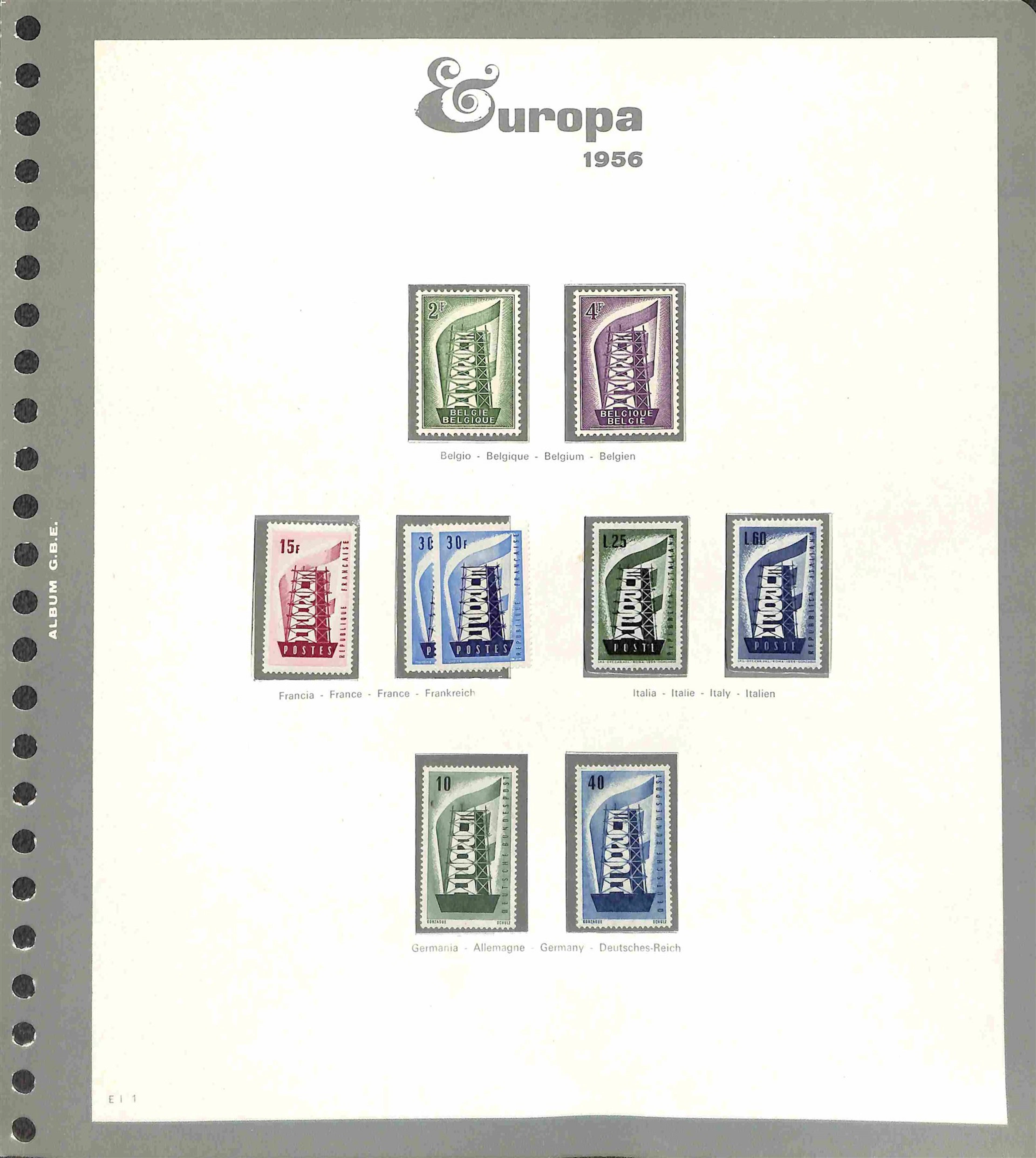 Lotti e Collezioni - Europa e Oltremare - EUROPA CEPT - 1956/2000