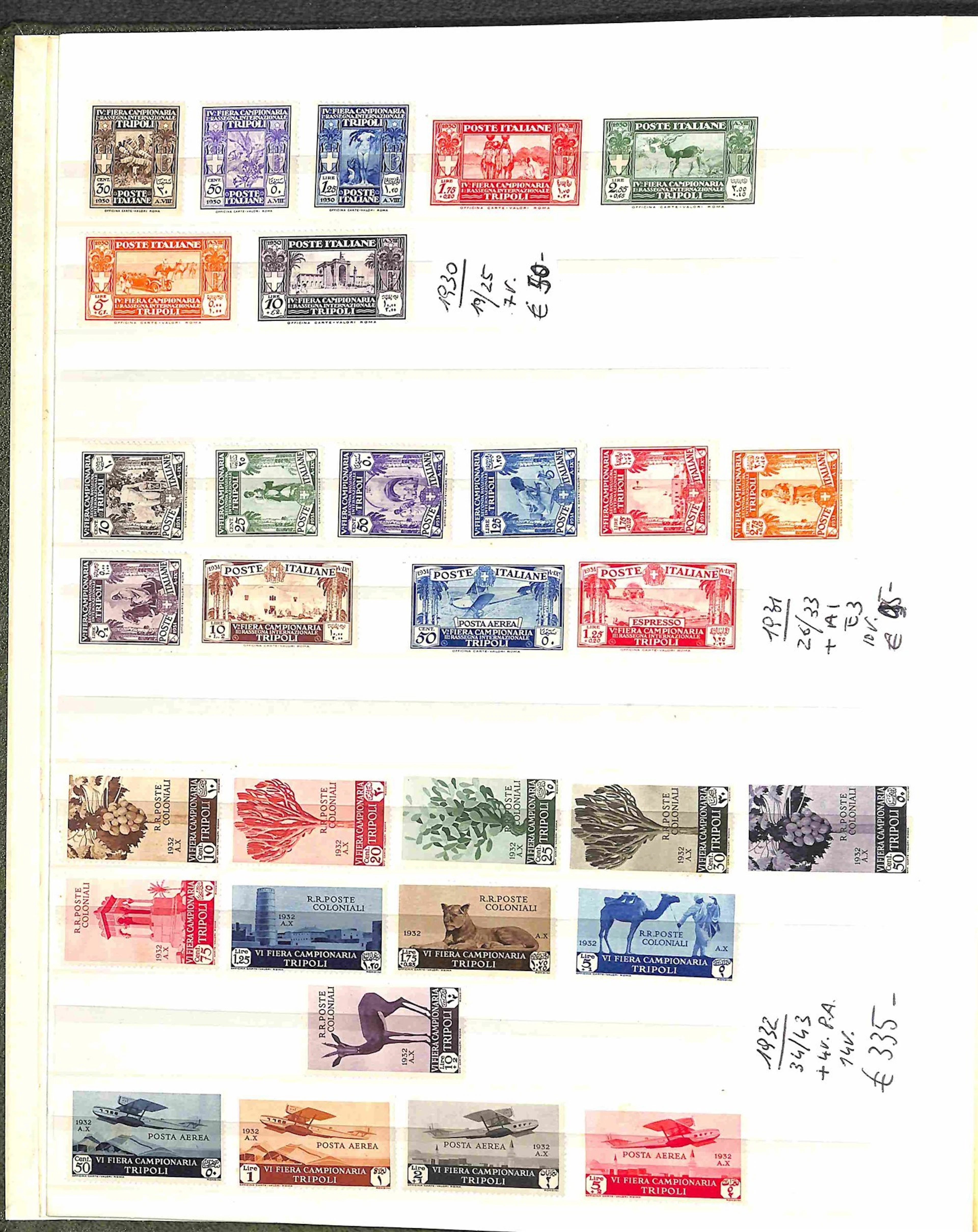 Lotti e Collezioni - Area Italiana - COLONIE ITALIANE - 1895/1939