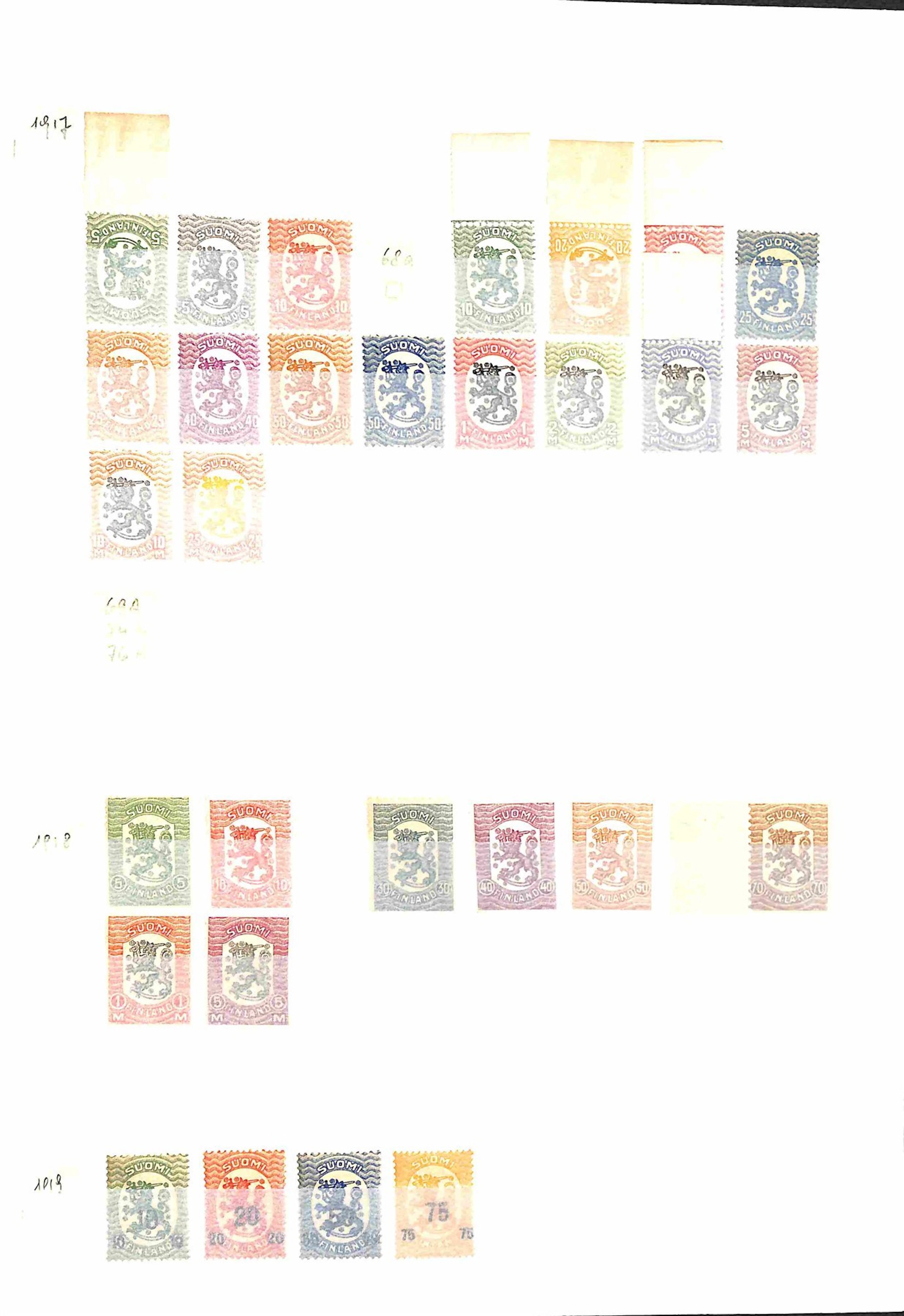 Lotti e Collezioni - Europa e Oltremare - FINLANDIA - 1918/2004 Collezione