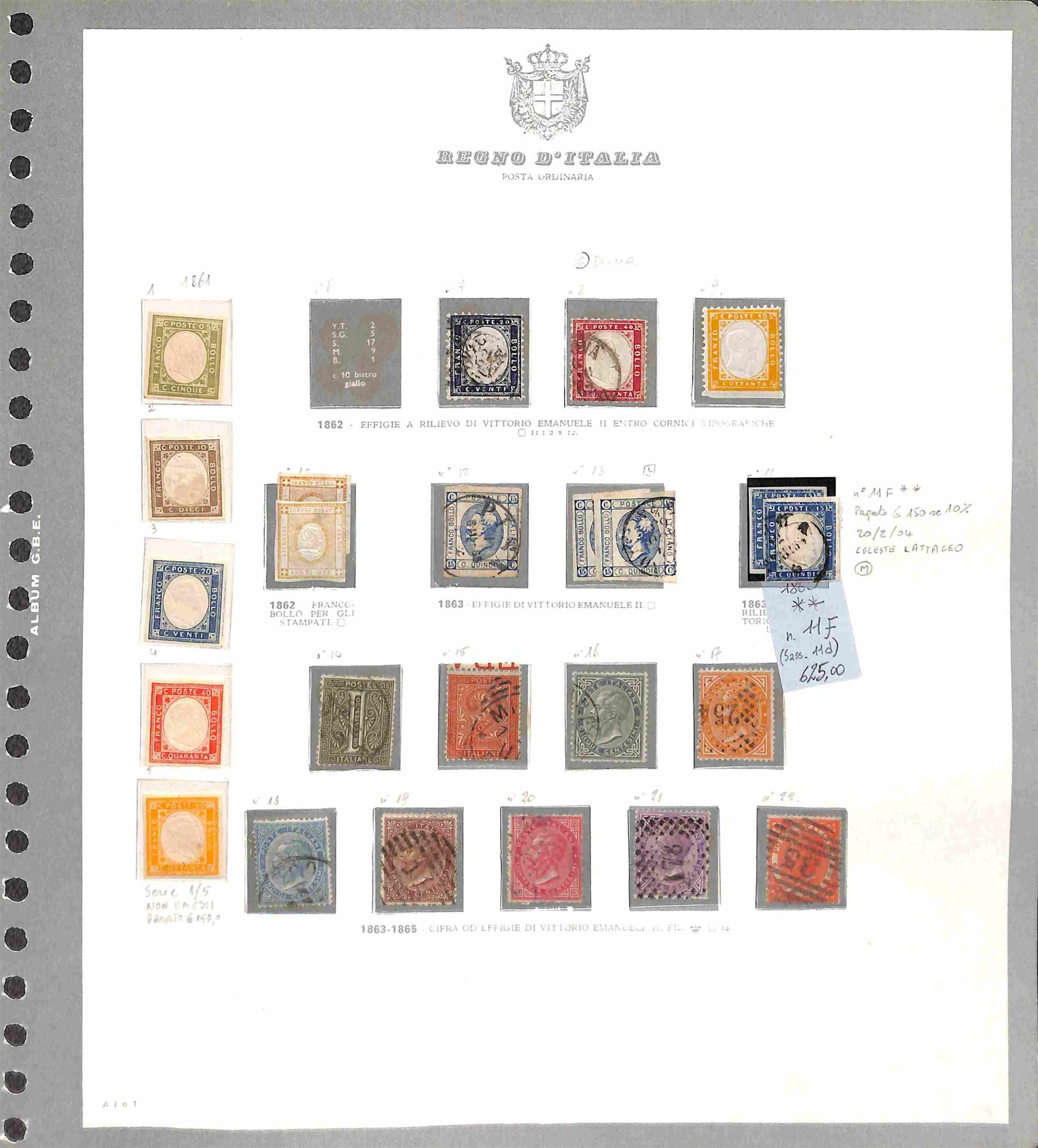 Lotti e Collezioni - Area Italiana - REGNO D'ITALIA - 1861/1946 Collezione
