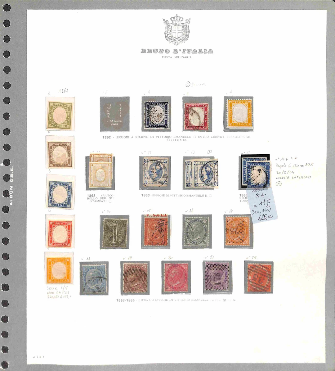 Lotti e Collezioni - Area Italiana - REGNO D'ITALIA - 1861/1946 Collezione