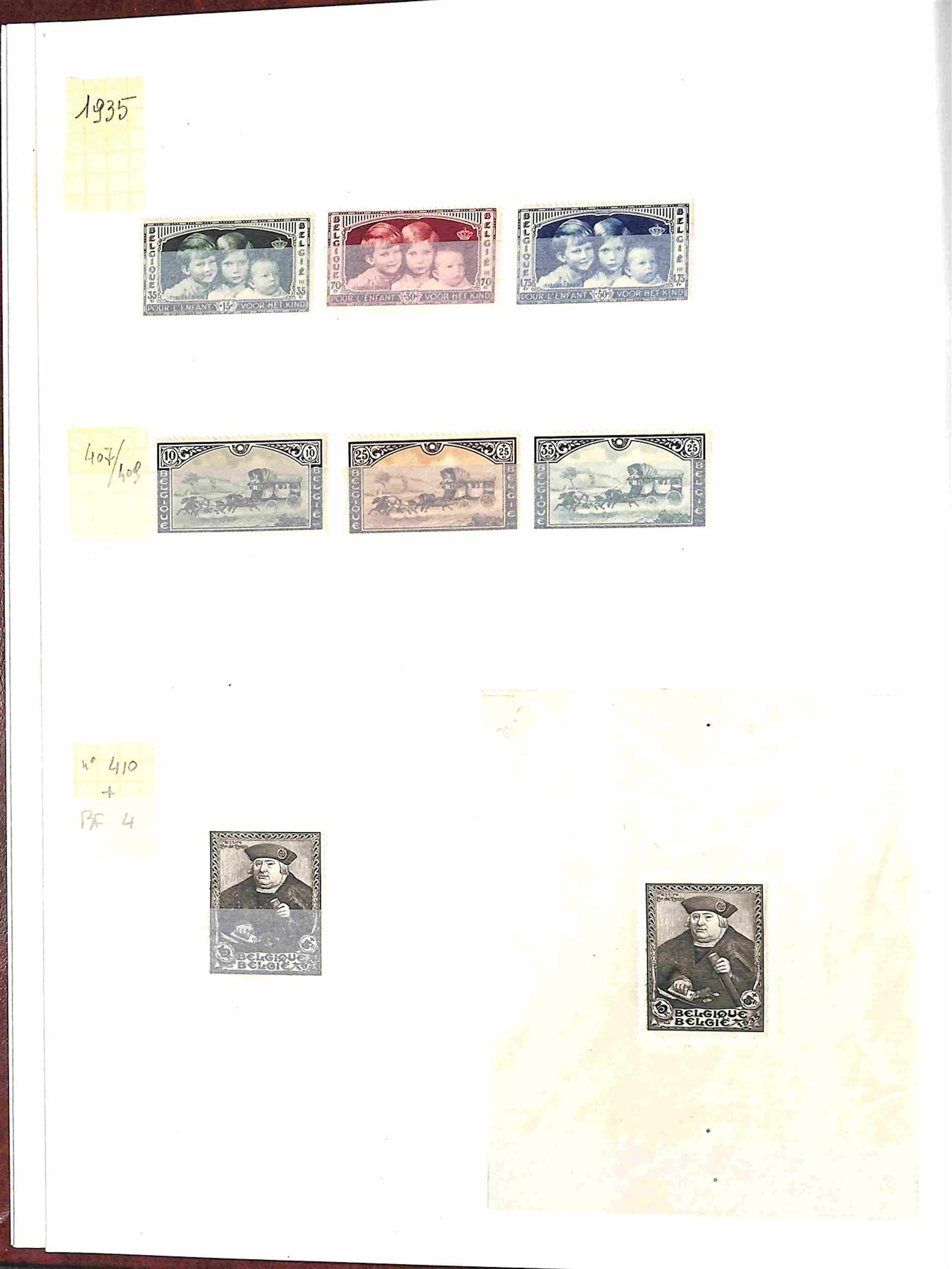 Lotti e Collezioni - Europa e Oltremare - BELGIO - 1934/2004 Collezione