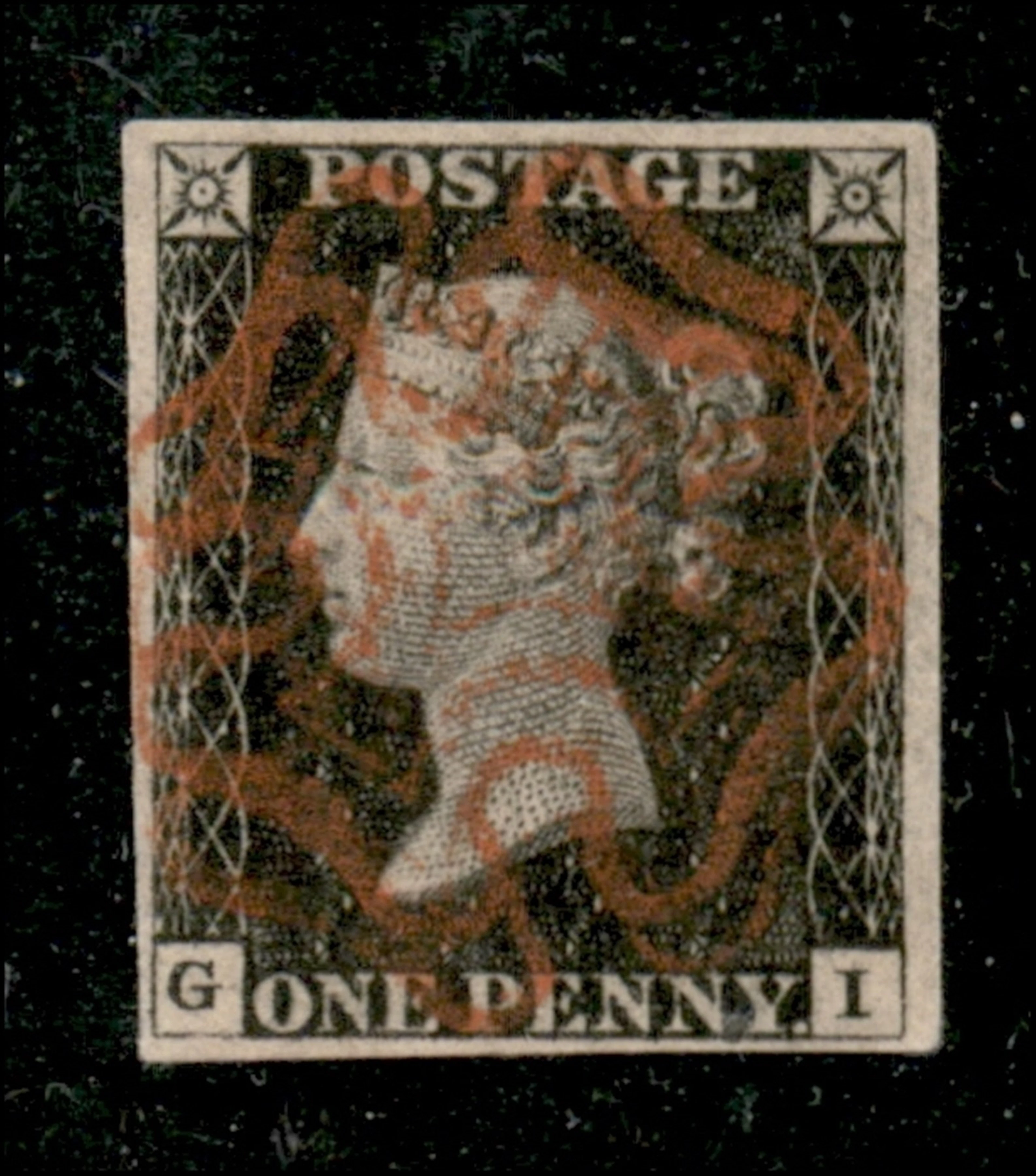Europa e Oltremare - Gran Bretagna - 1840 Esemplare del 1 penny 'Penny