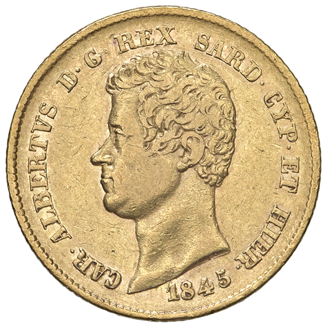 SAVOIA - Regno di Sardegna - Carlo Alberto, 1831 - 1849 20 Lire Stemma