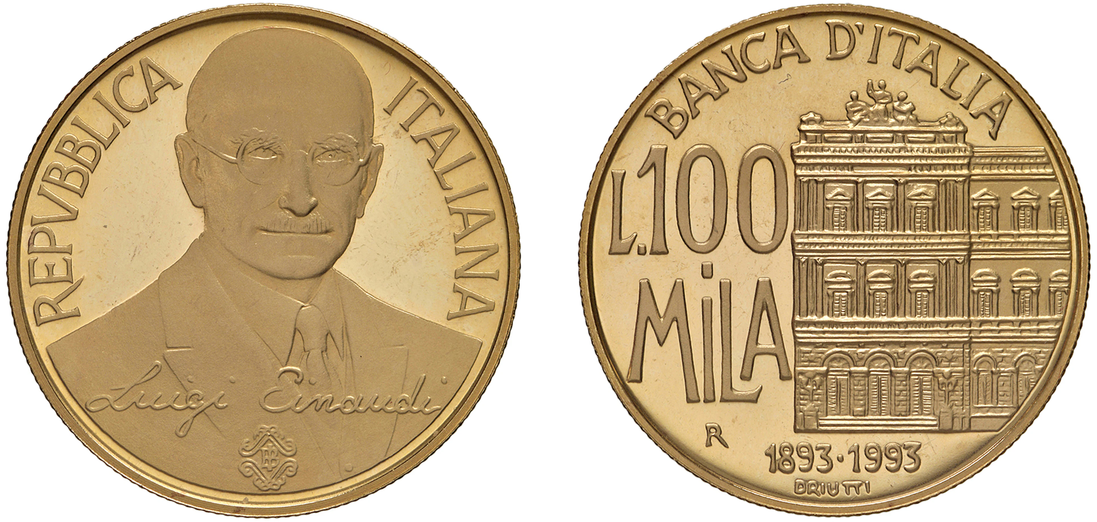 REPUBBLICA ITALIANA 50000+100000 Lire, Banca d'Italia - 1993 - Gig.