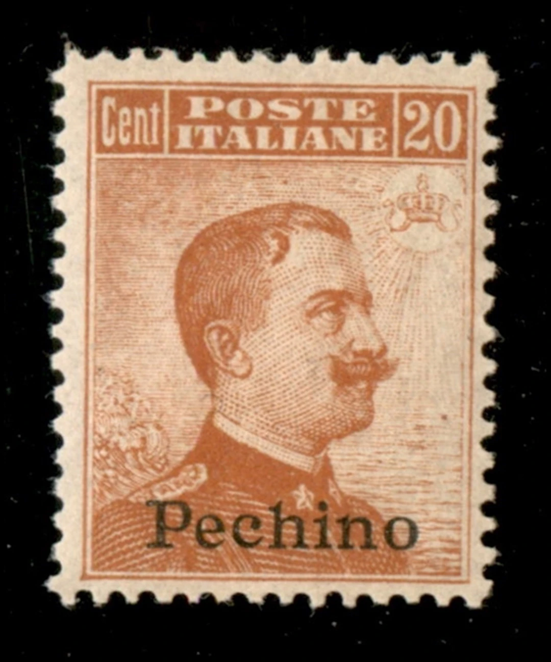Uffici postali all'Estero - Pechino - 1917 20 cent Michetti (12) Gomma