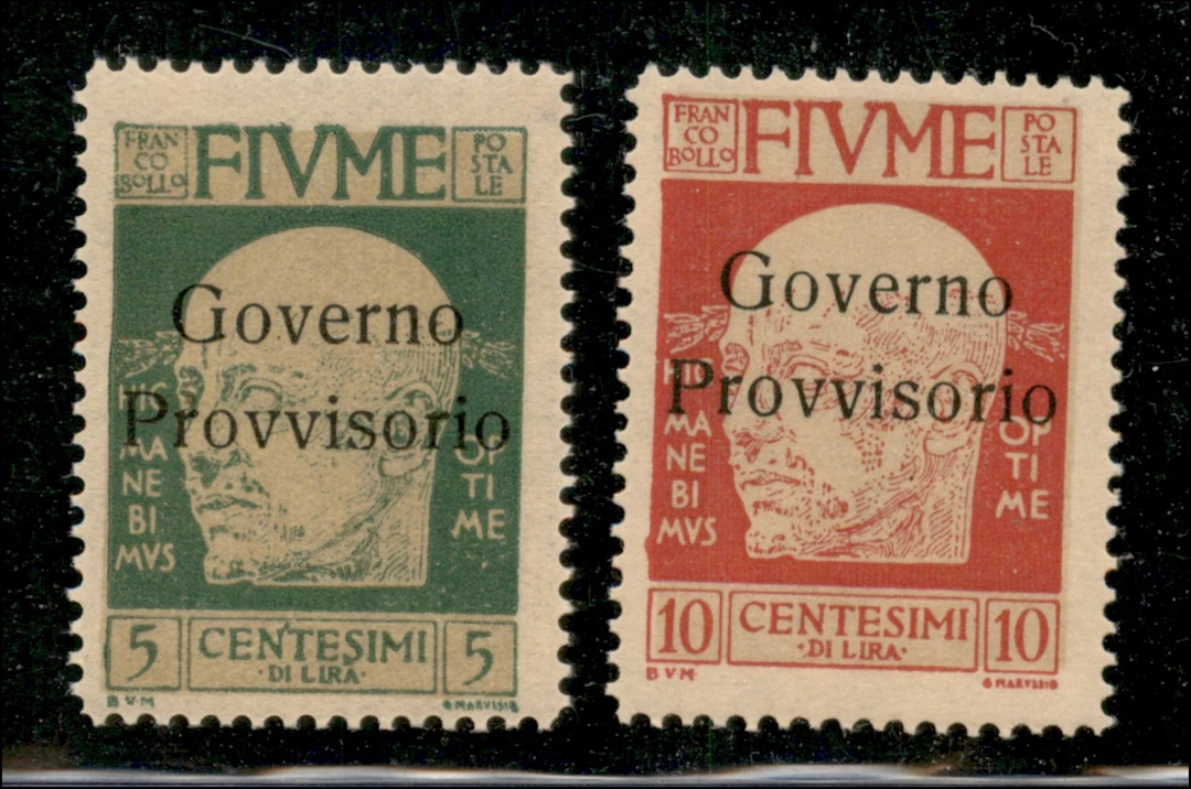 Occupazioni I guerra mondiale - Fiume - 1921 - Nuova tiratura della