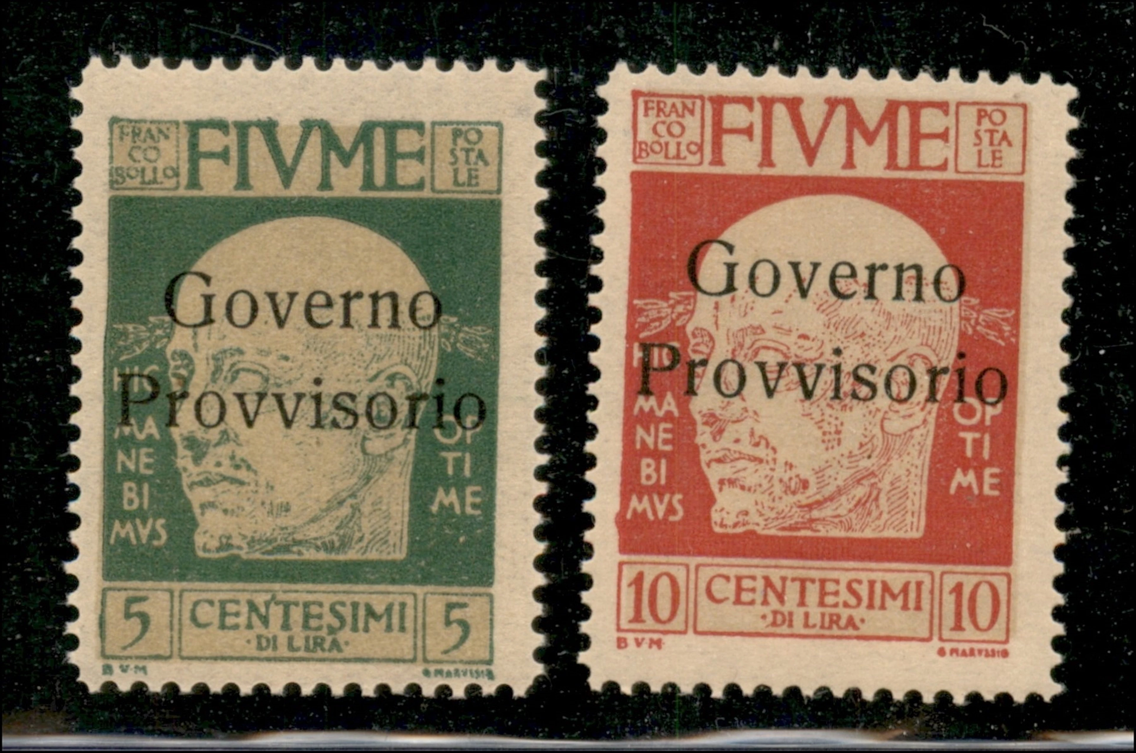 Occupazioni I guerra mondiale - Fiume - 1921 - Nuova tiratura della