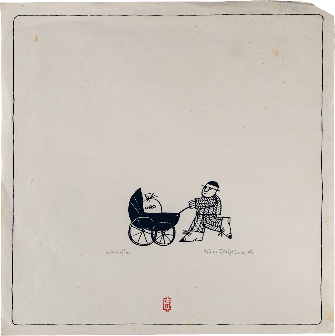 MIGLIORATI SILVANA Senza titolo 1980 Serigrafia; es. non numerato