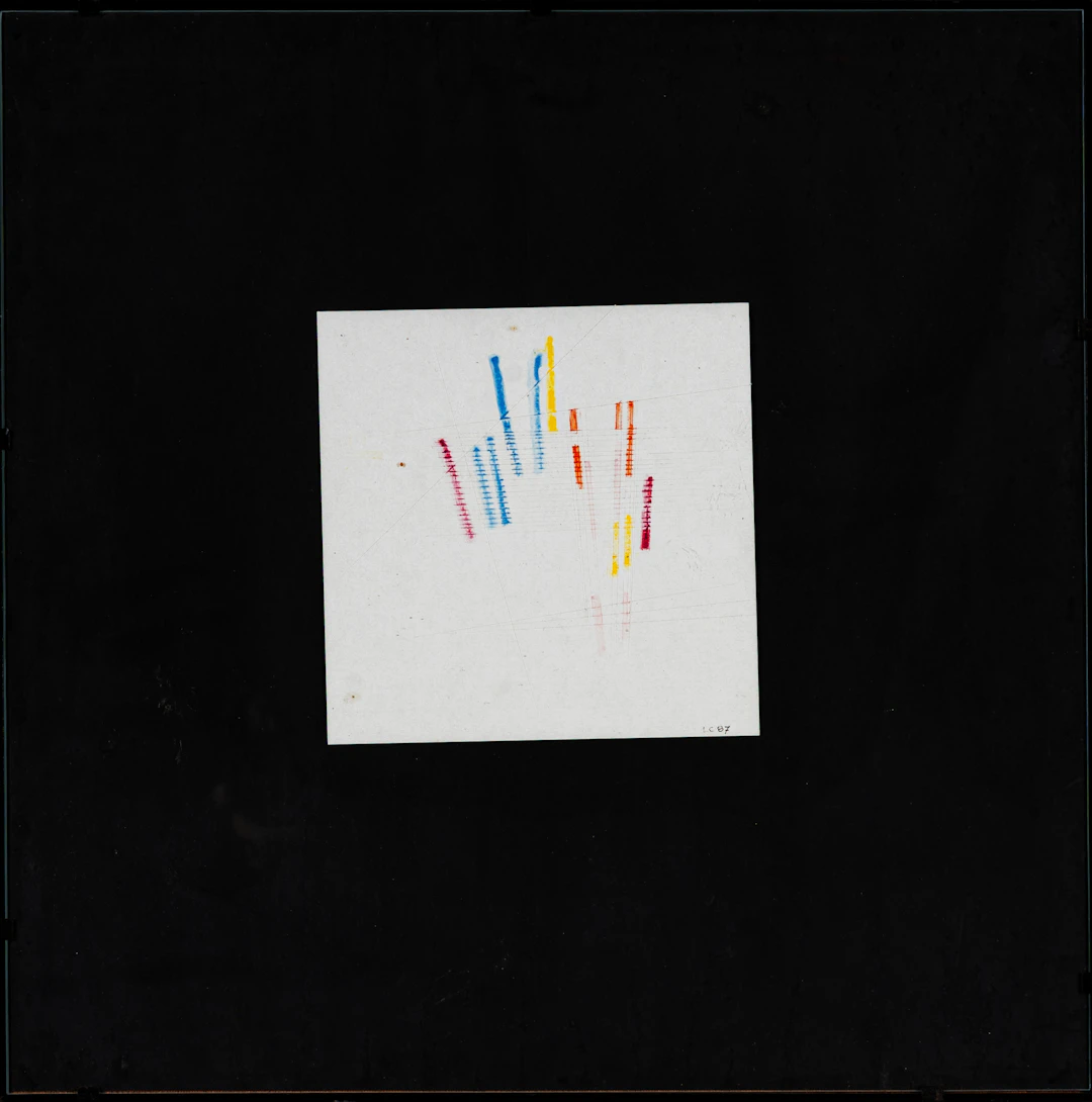 LAURA CASTAGNO (1938) Senza titolo 1987 Pastelli a cera e graffiature
