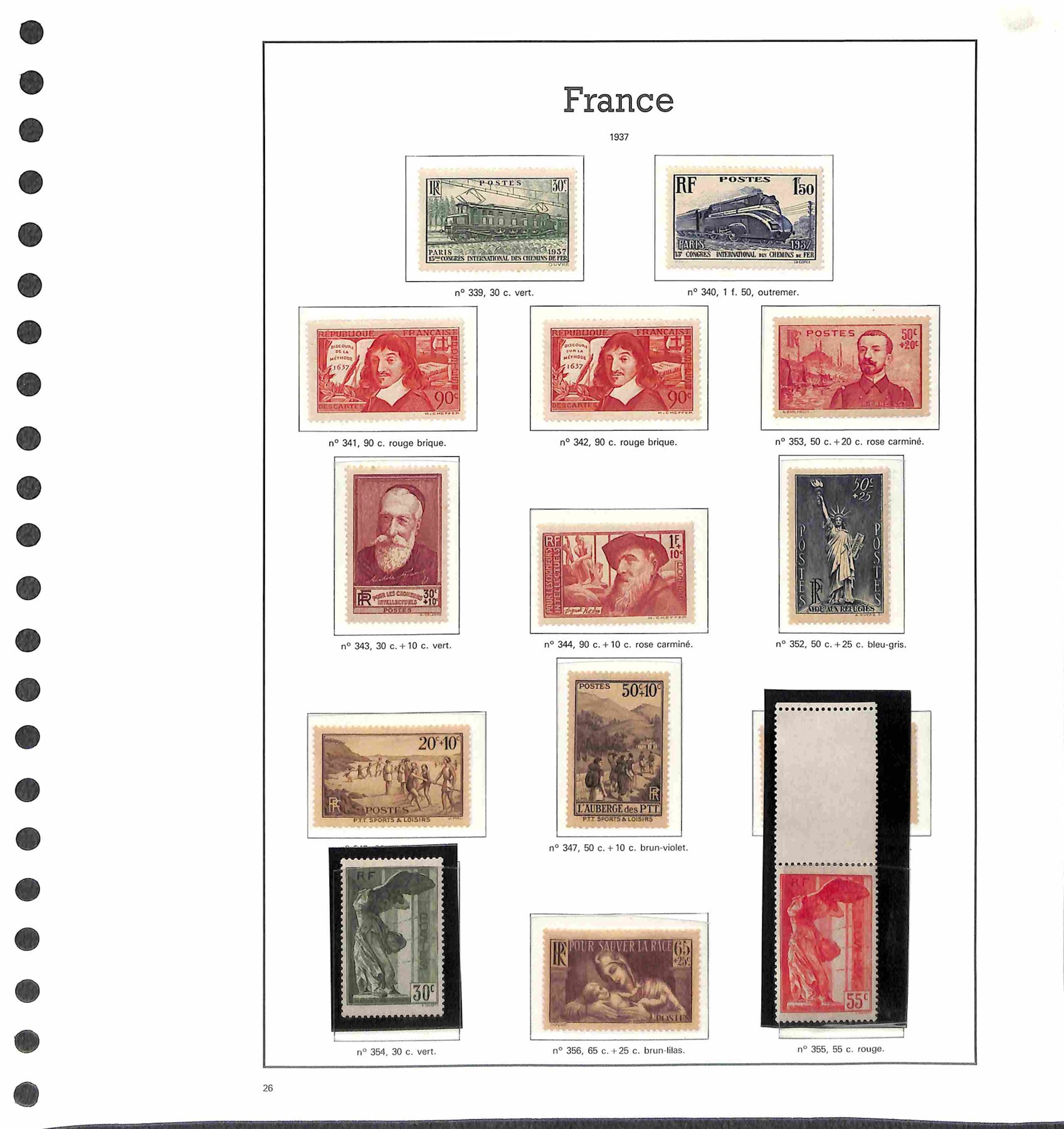 Lotti e Collezioni - Europa e Oltremare - FRANCIA - 1924/2004 Collezione