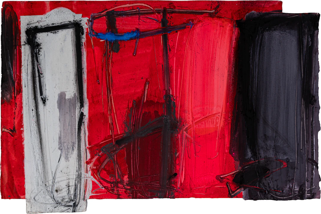 ENZO ESPOSITO (1946) Senza titolo Tecnica mista su carta 53 x 79,5