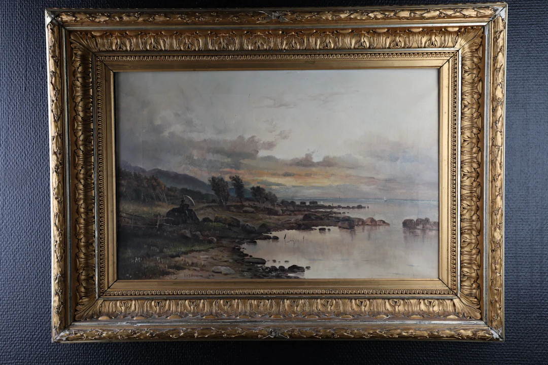 351 Oljemålning, "Walfridson 1880"