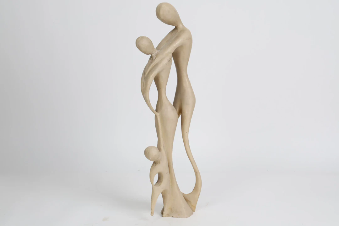 SKULPTUR, familj, 1900-tal.