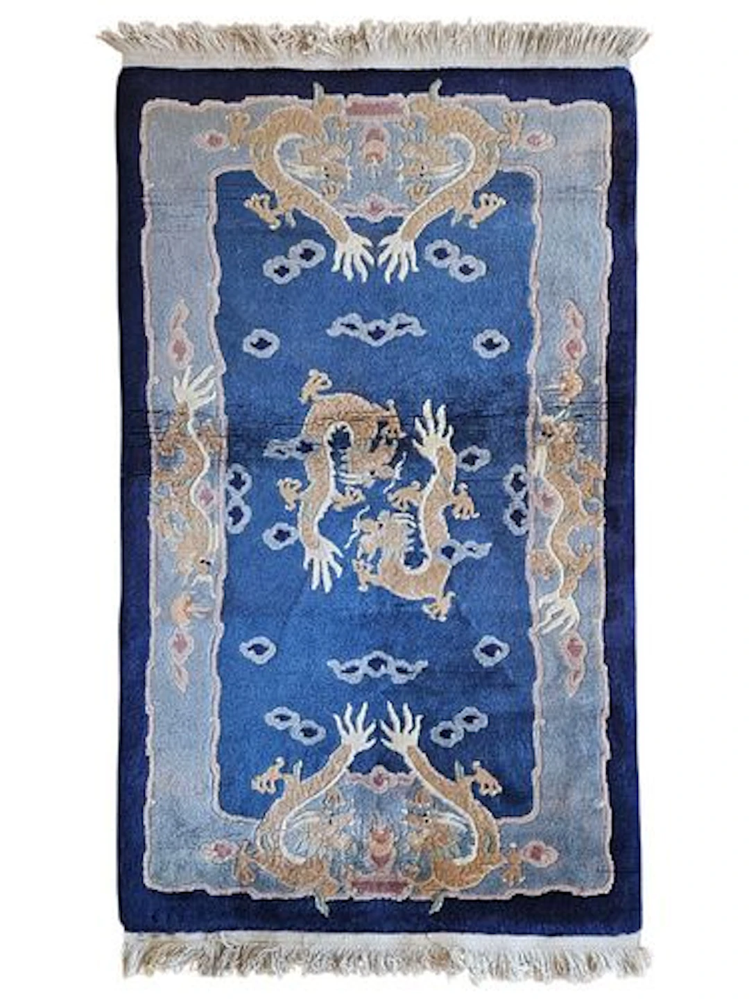 Vintage Chinese Rug 3' x 5'2"