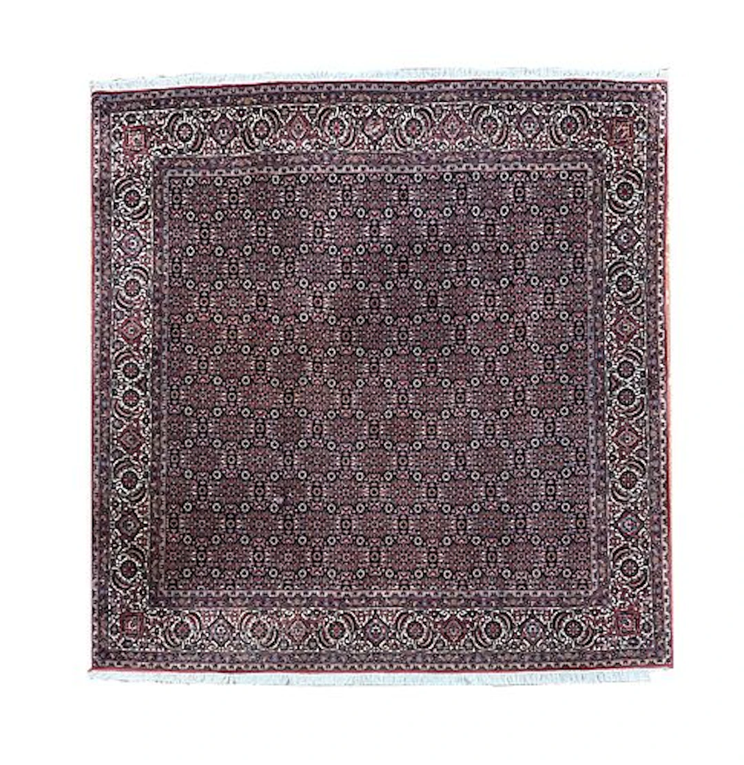 Persian Bijar Wool Rug 6'3" x 6'10"