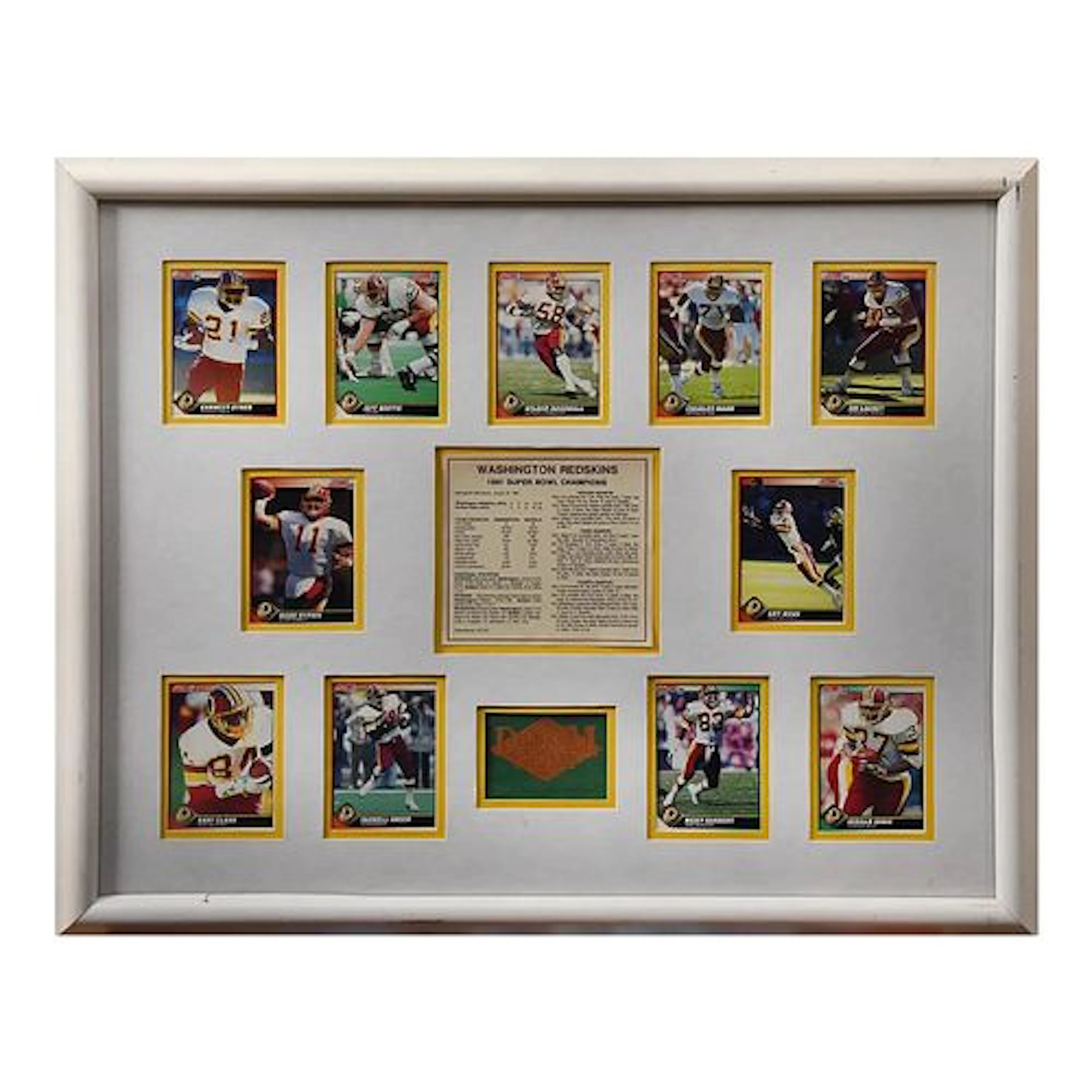 Washington Redskins - 1991 Super Bowl XXVI Champions, Framed Football
