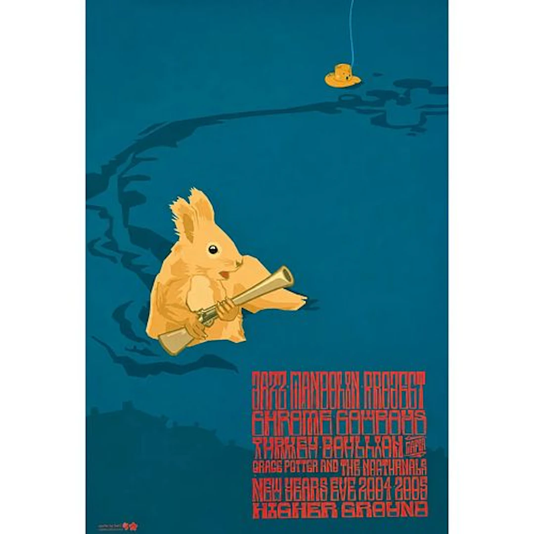 Jazz Mandolin Project: New Year's Eve 2004-2005, Concert Poster
