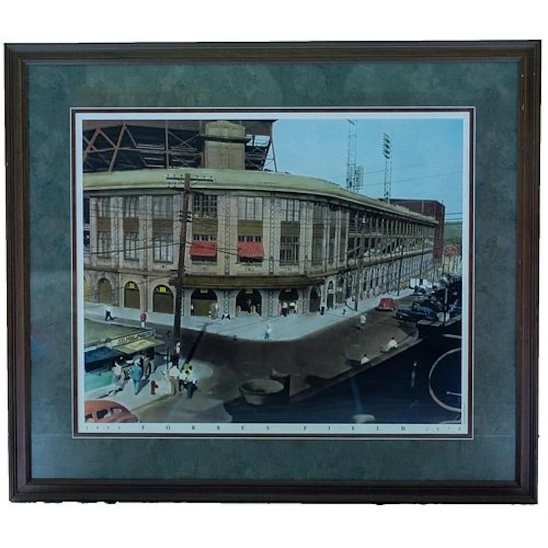 1970s Forbes Field Ballpark, Pittsburgh - Offset Lithograph on Paper
