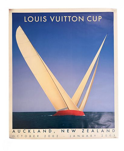 2002-2003 Louis Vuitton Cup Auckland, New Zealand Poster