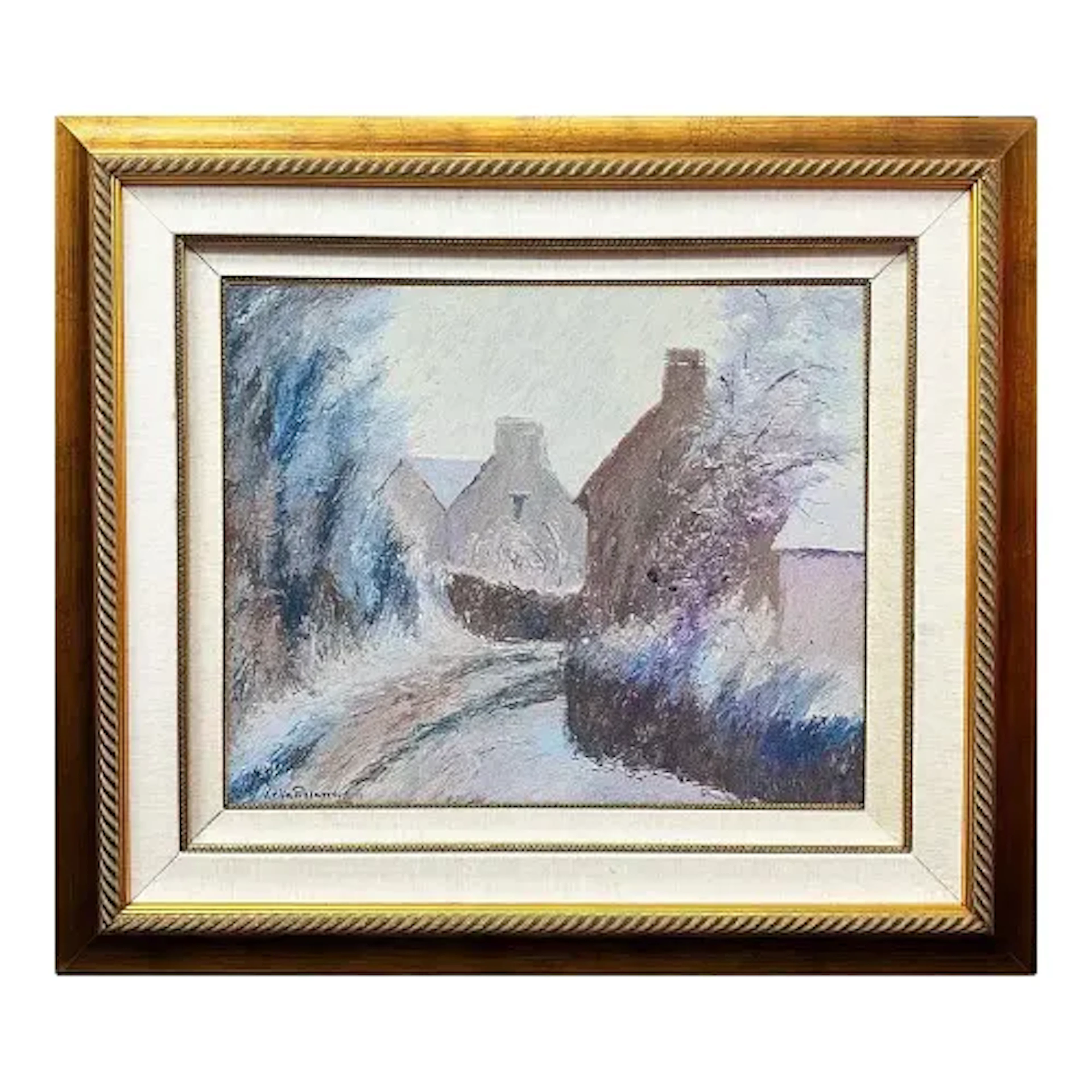 Lelia Pissarro (- Us (Nous), From the Kalla's Series, Oil on Canvas