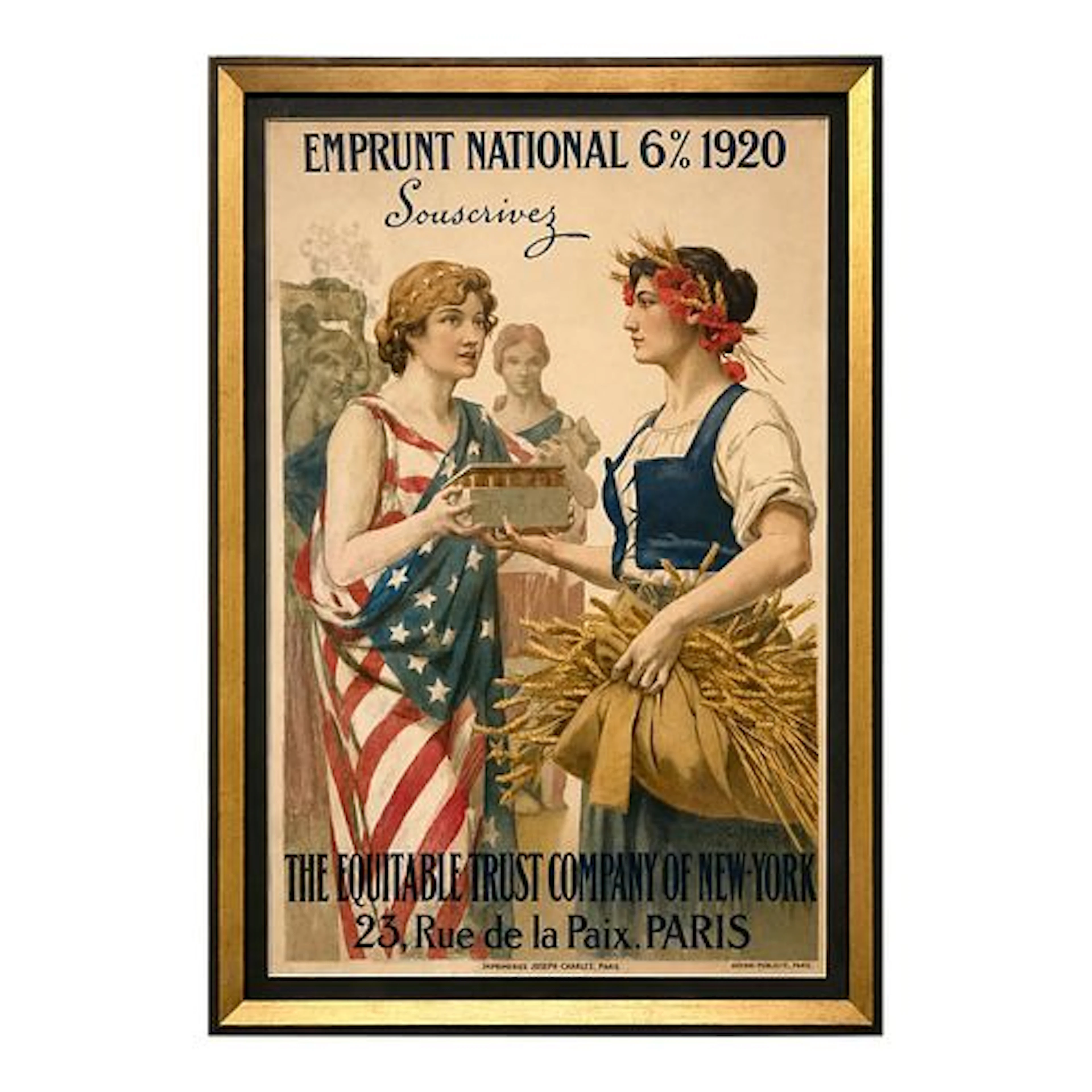 Guillaume Seignac - Emprunt National 6% 1920, French National Loan