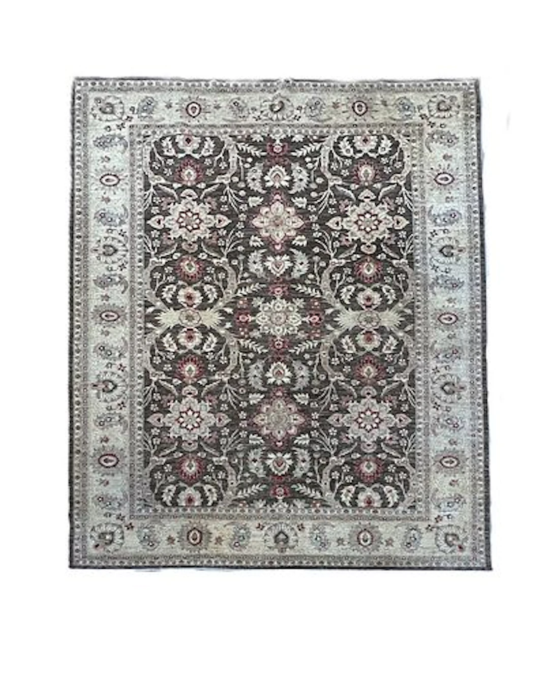 Afghan Oushak Wool Rug 9'10" x 13'10"