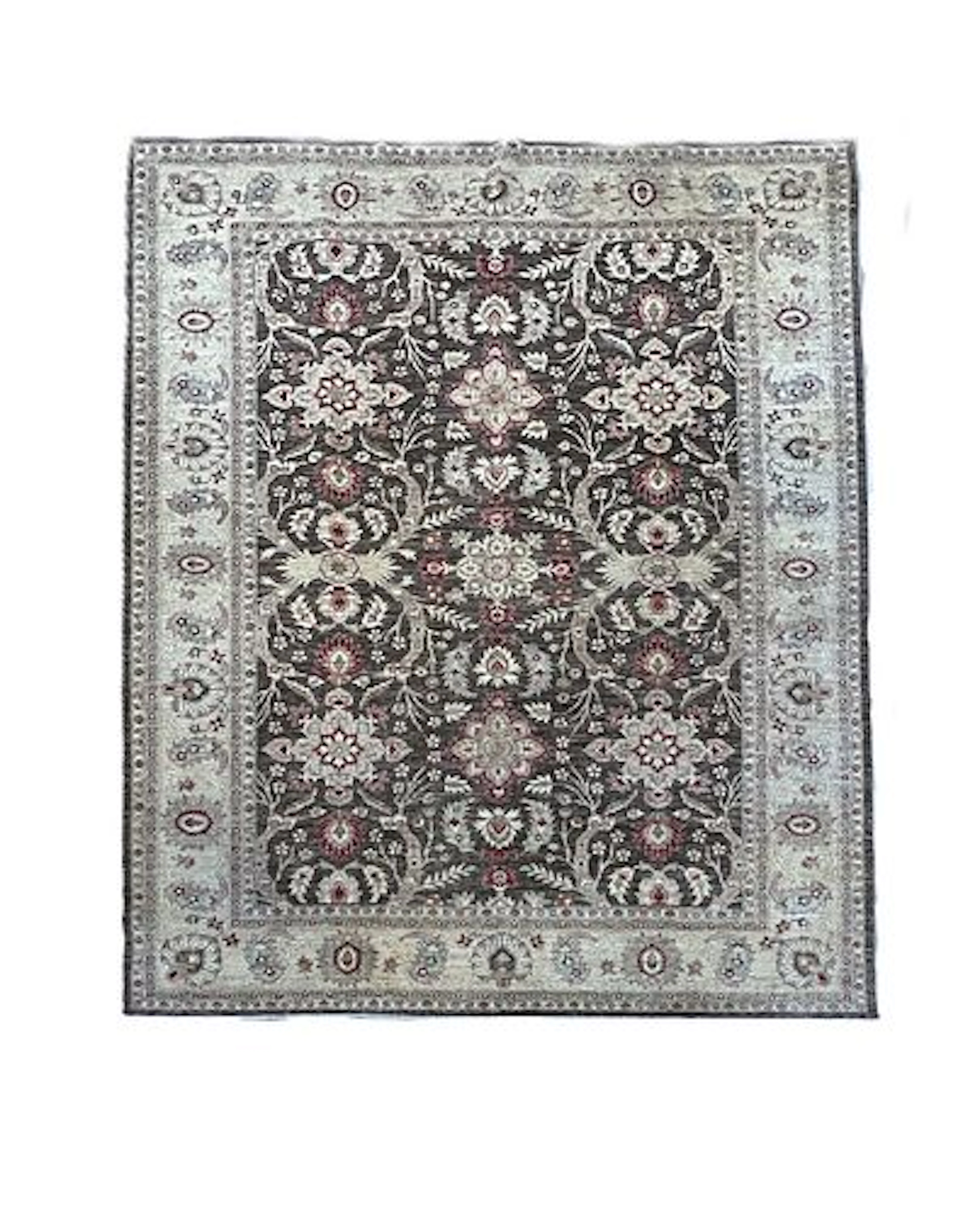 Afghan Oushak Wool Rug 9'10" x 13'10"