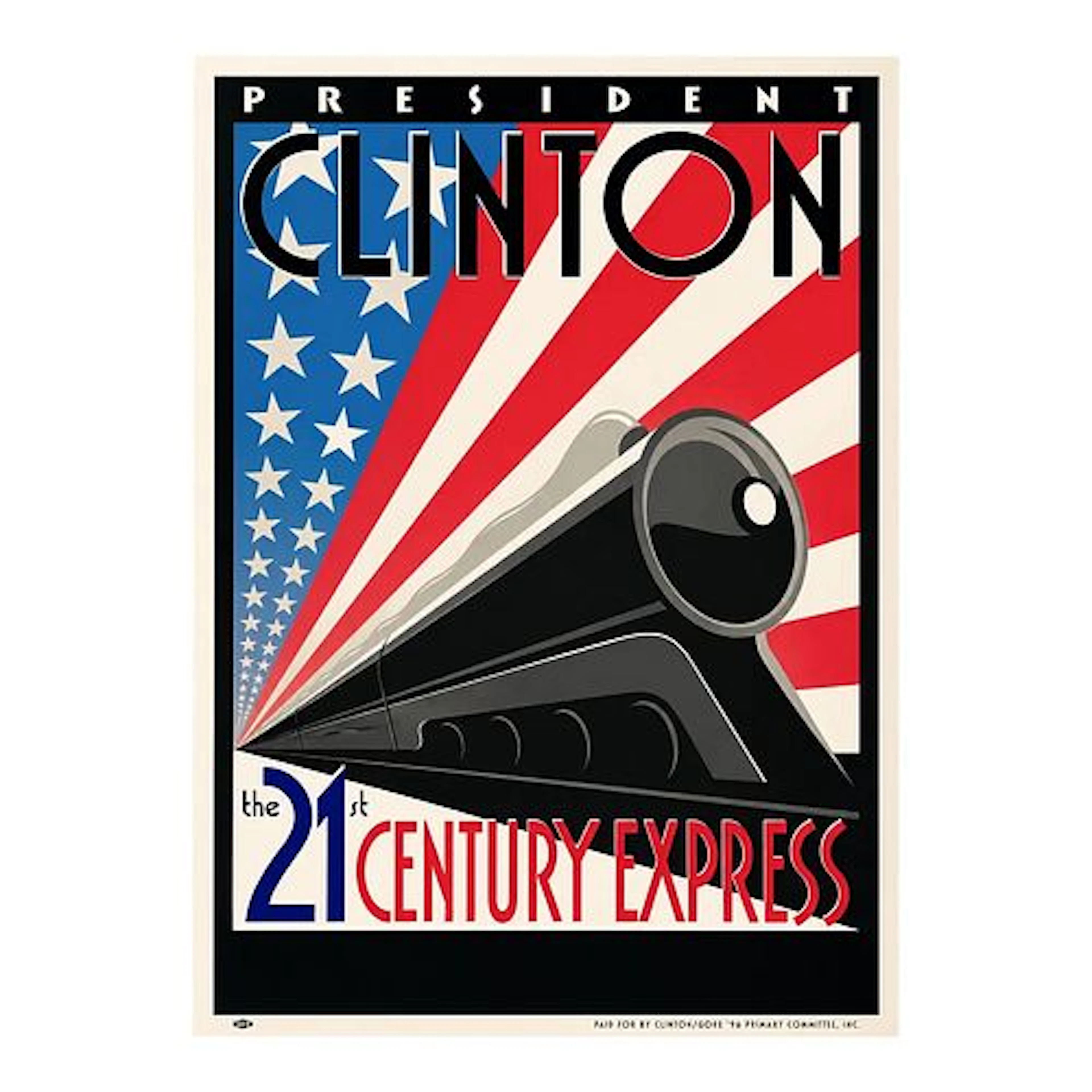 President Clinton: The 21st Century Express, Clinton/Gore '96 Presidential