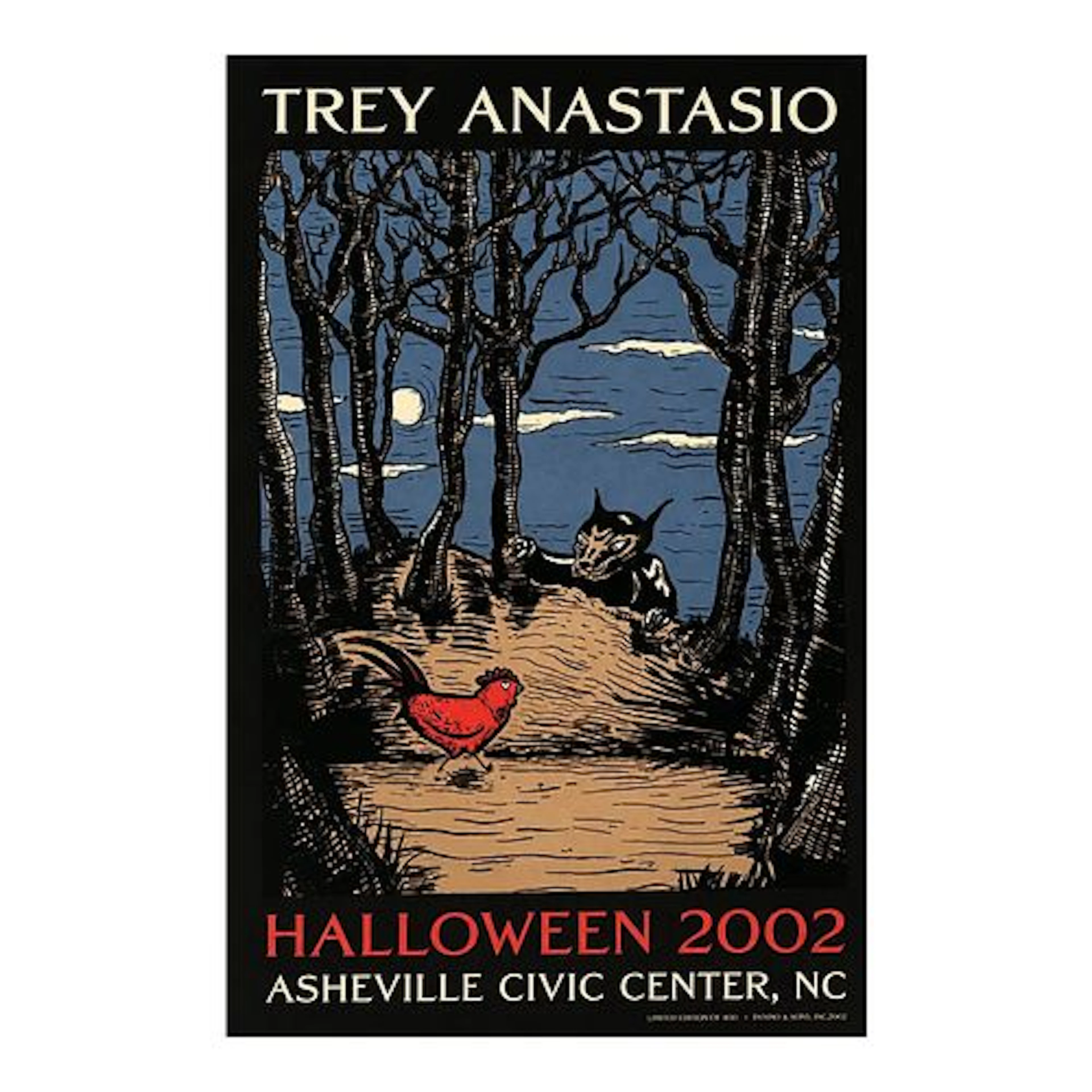 Trey Anastasio - Halloween 2002, Asheville Civic Center, Nc, Limited