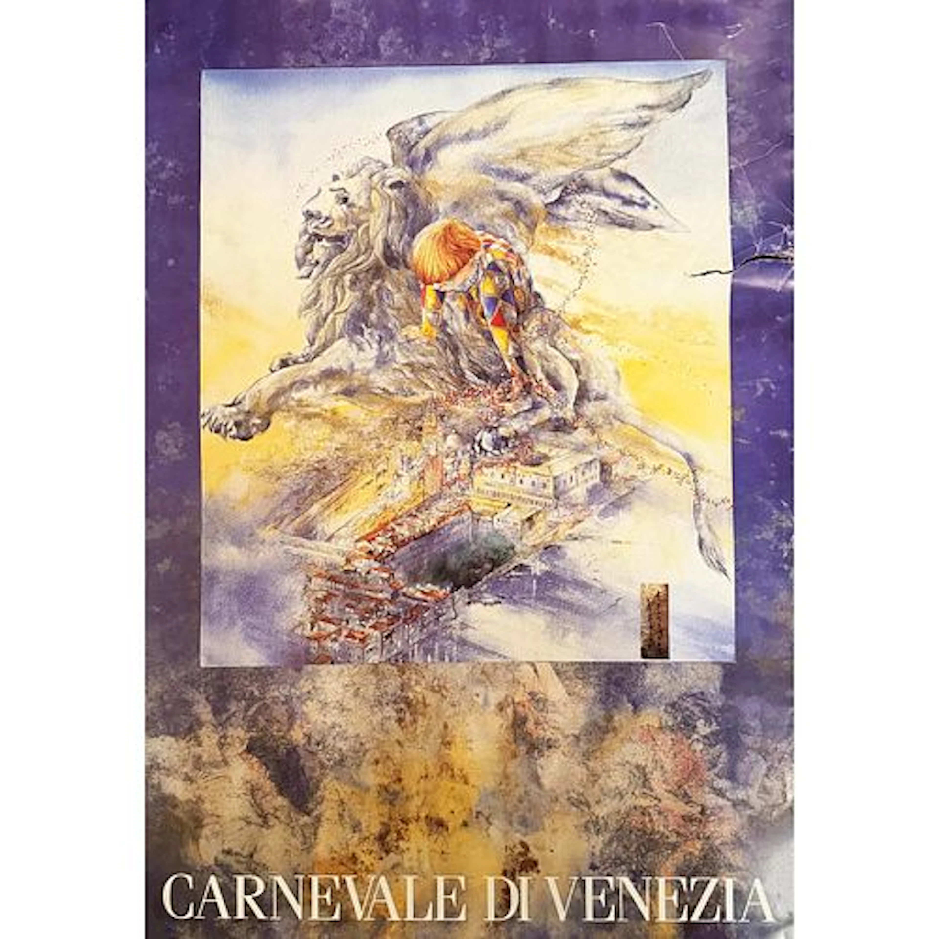 Kazuo Yagi - Carnevale Di Venezia, 1995, Offset Lithograph Poster on Paper