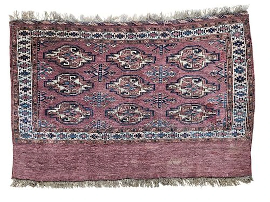 Vintage Chowal Turkmen Teke Rug 2'6" x 3'8"