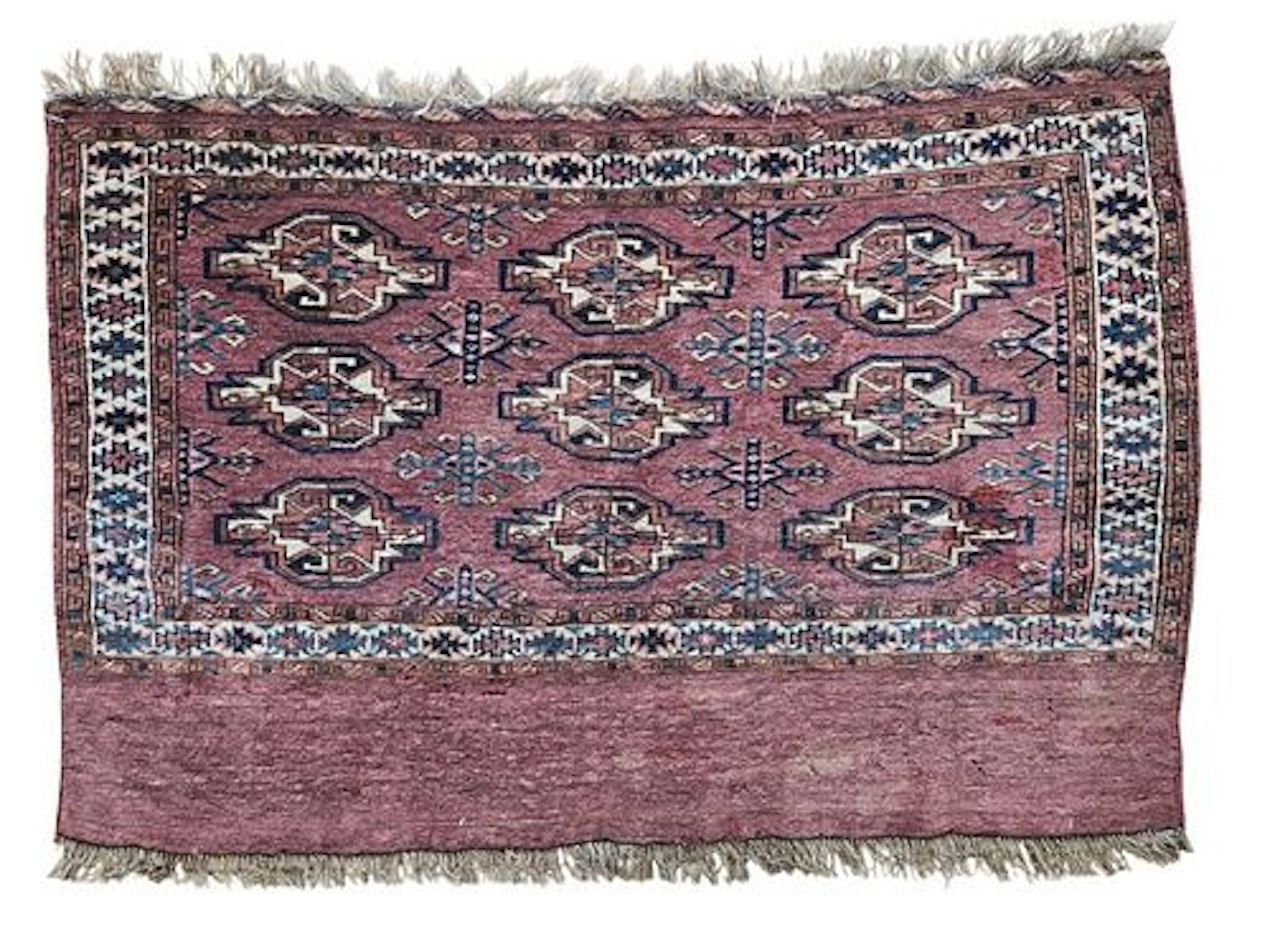 Vintage Chowal Turkmen Teke Rug 2'6" x 3'8"
