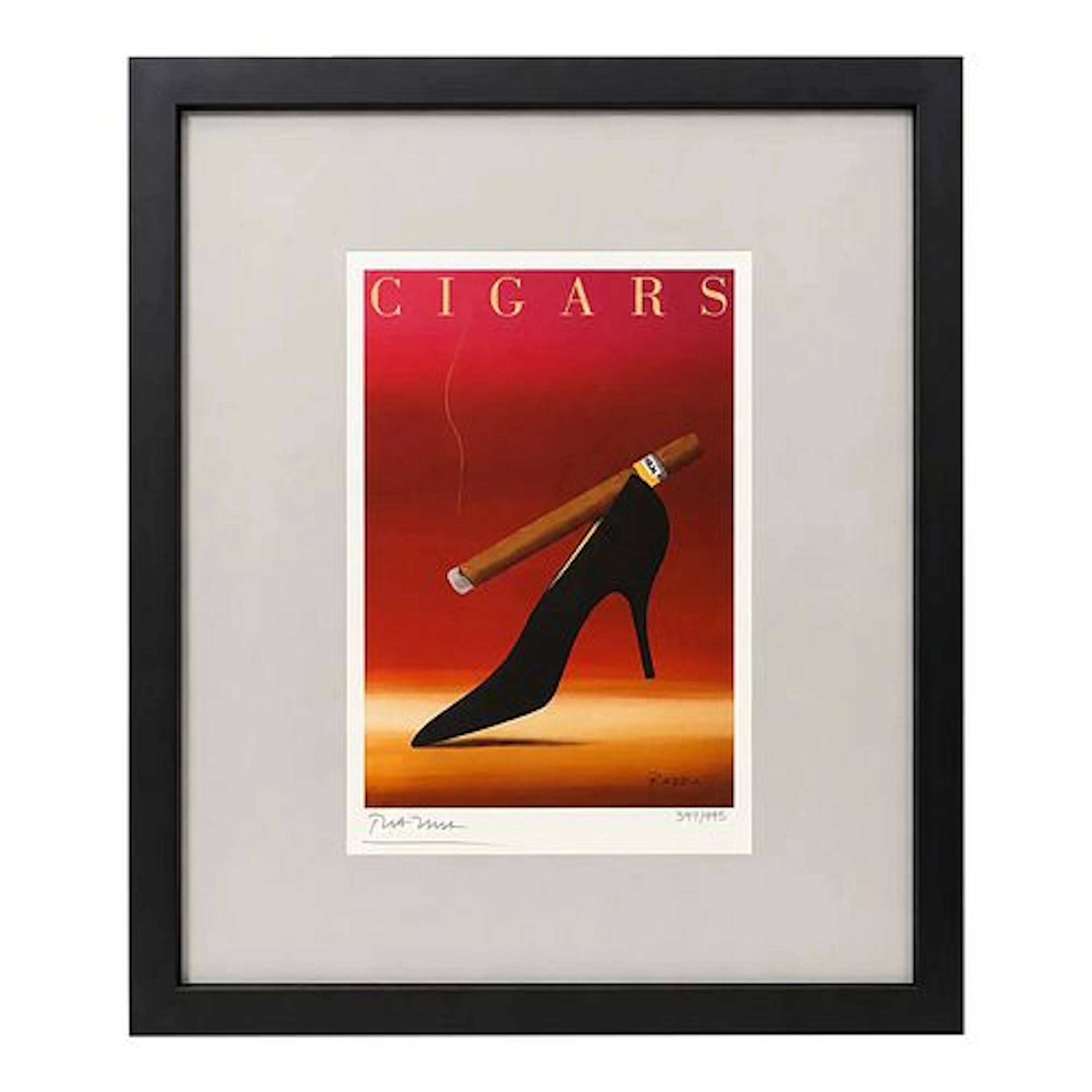 Razzia - Cigars, Signed and Numbered Print