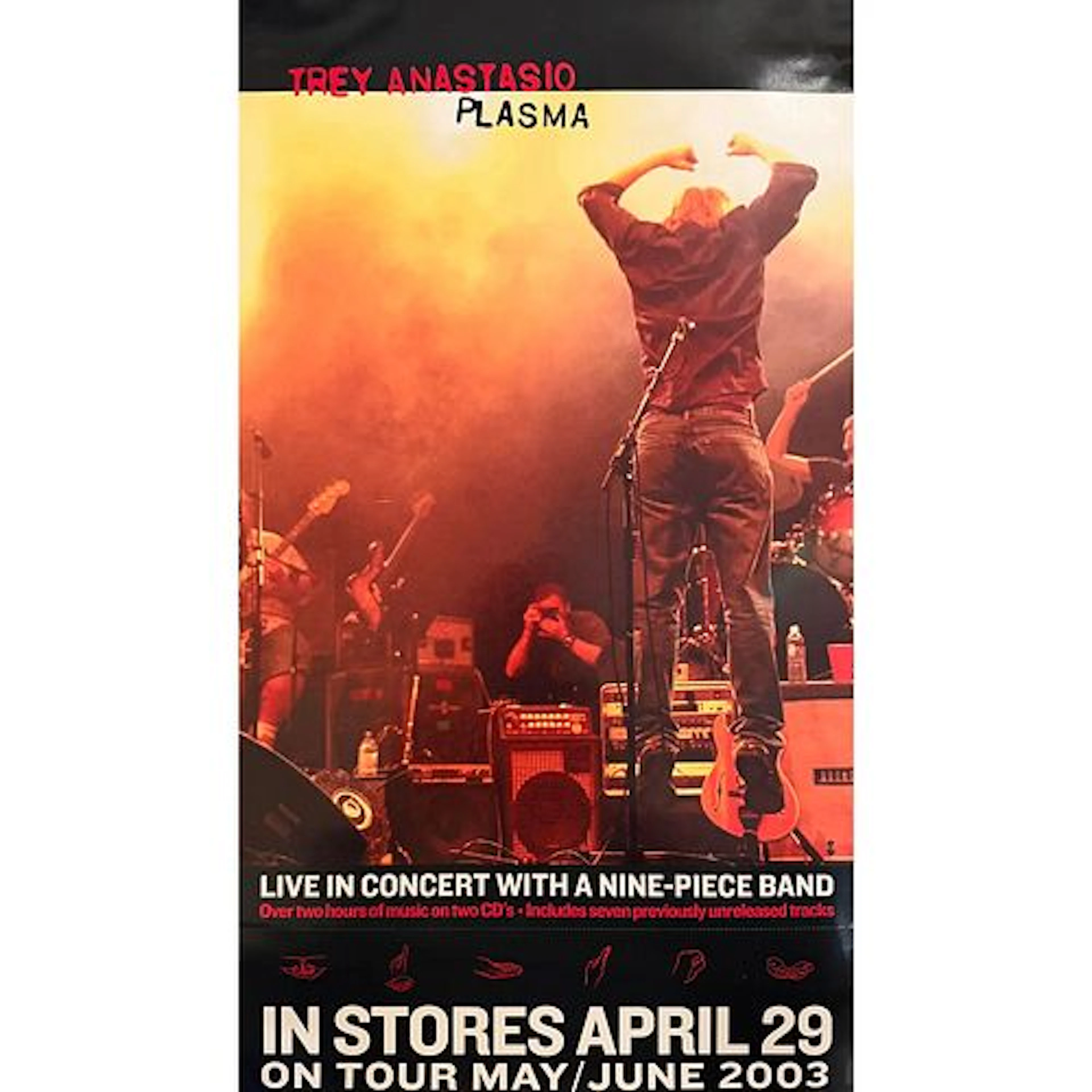 Trey Anastasio - Plasma, 2003, Offset Lithograph Promotional Poster on Paper